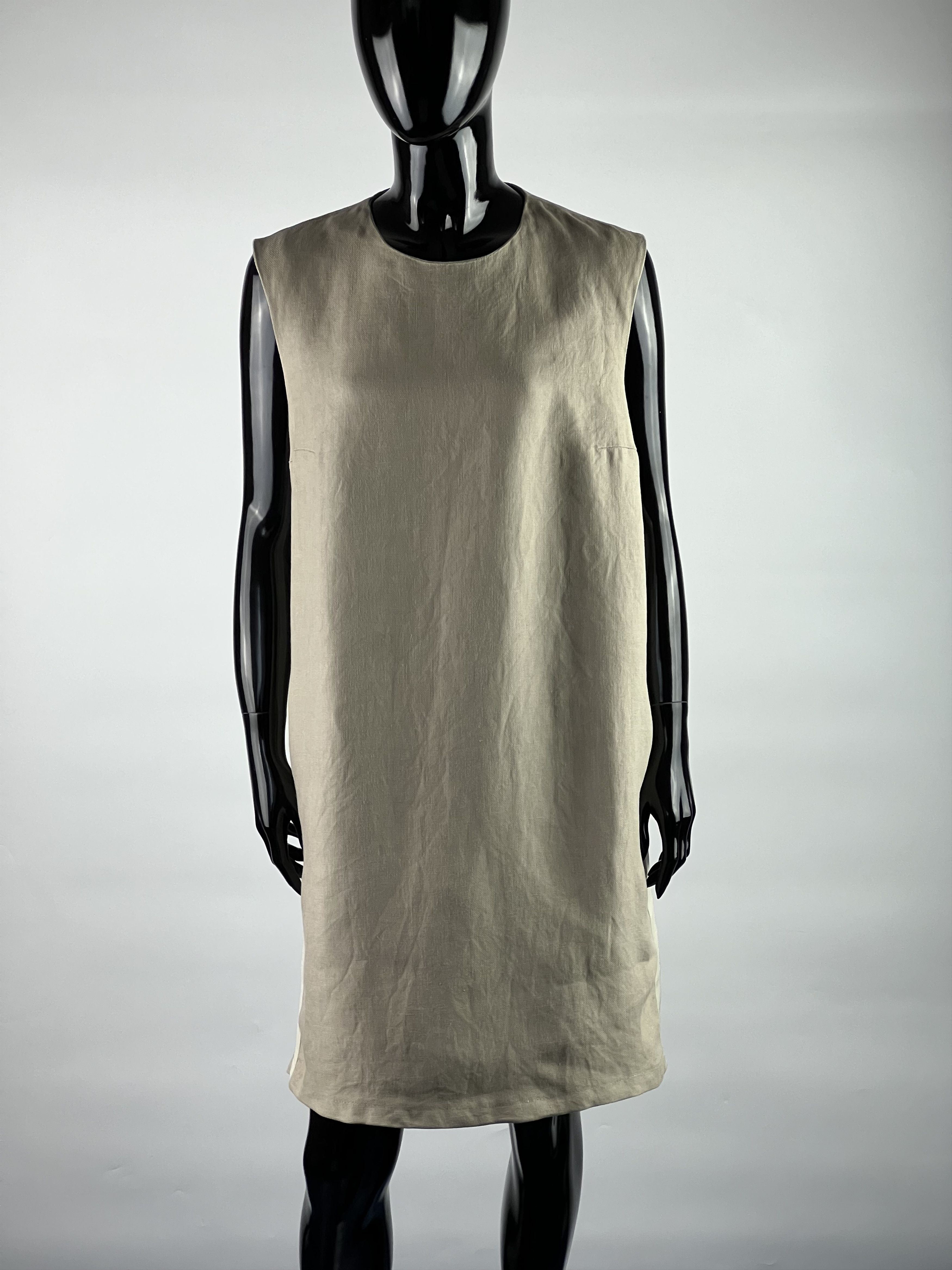 Other Antonelli Firenze Linen Sleeveless Dress Size IT46 Size L / US 10 / IT 46 - 1 Thumbnail