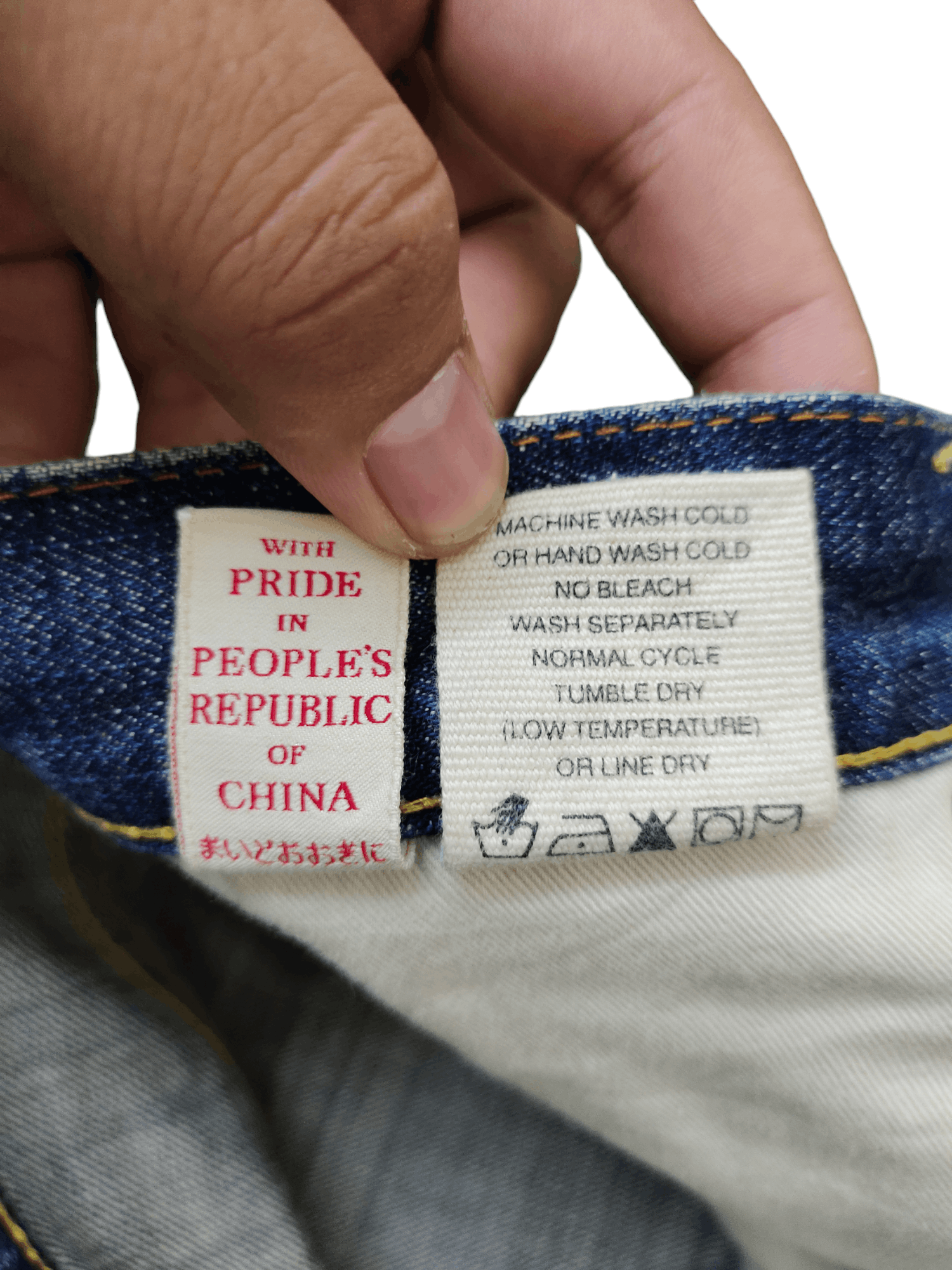 Evisu Vintage Evisu Calvin Leong Big Daicock Selvedge Denim Jeans Size US 32 / EU 48 - 19 Thumbnail