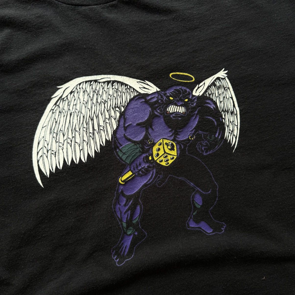Band Tees 1996 Die Arzte VS Terrorgruppe Rockgiganten Promo T-shirt Size US XL / EU 56 / 4 - 4 Thumbnail