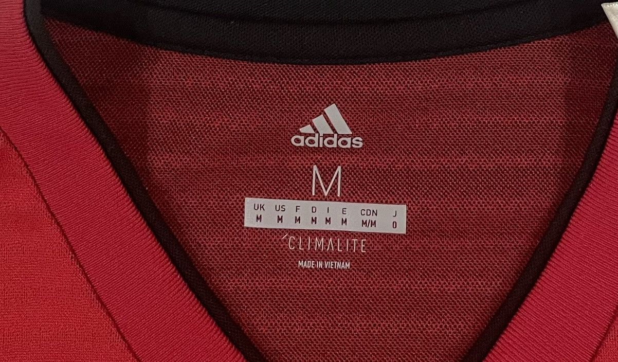 Adidas Adidas 2018/19 Manchester United Soccer Jersey Men’s Medium Size US M / EU 48-50 / 2 - 3 Thumbnail