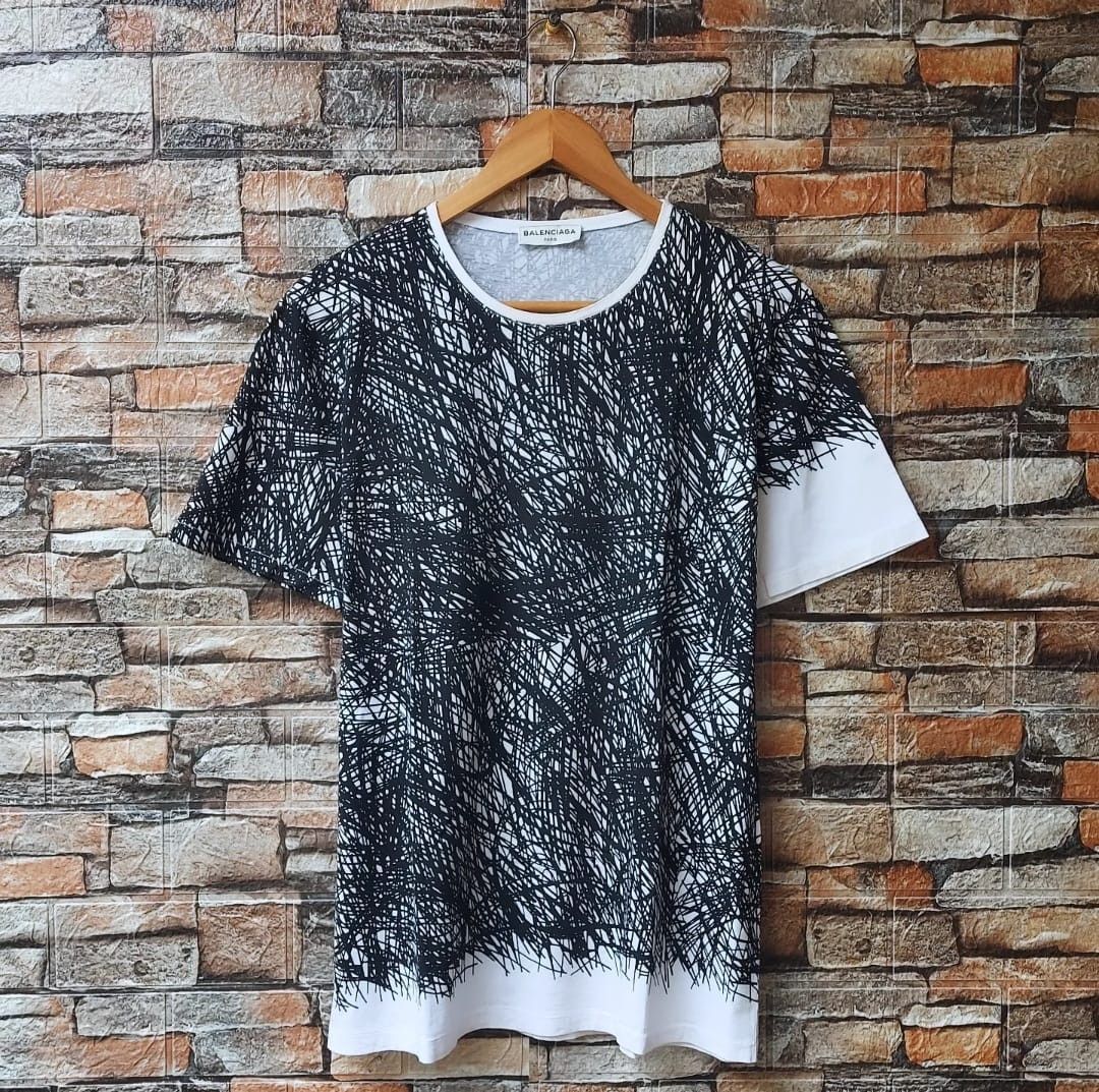 Balenciaga Balenciaga Fw13 Graffiti Noise Tshirt Size US M / EU 48-50 / 2 - 1 Thumbnail