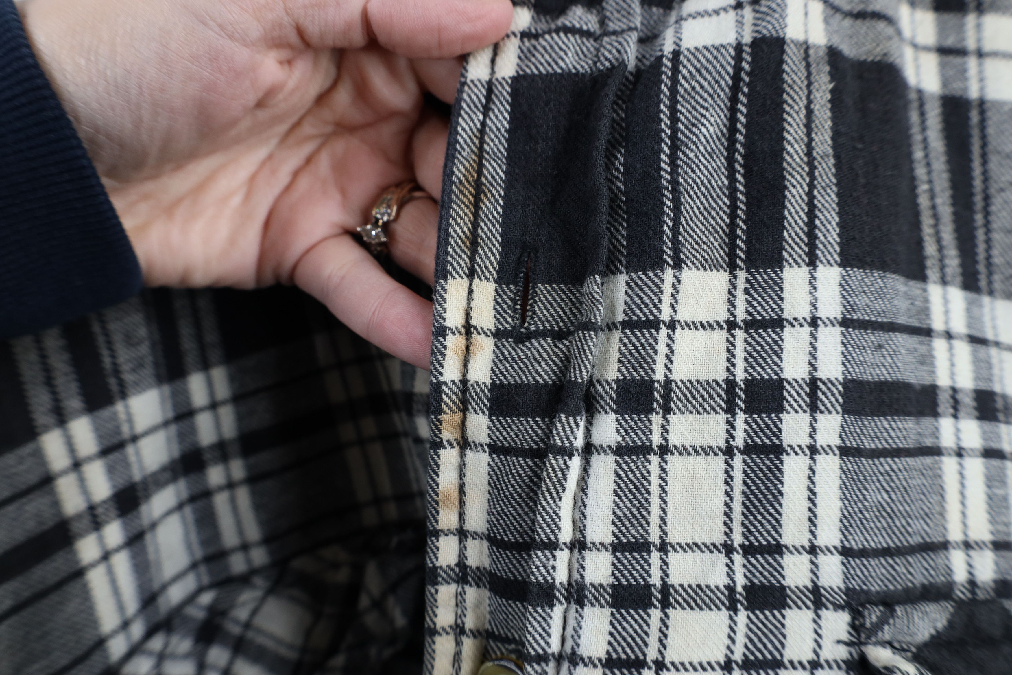 Vintage Vintage 90s Streetwear Fleece Lined Flannel Shirt Jacket Size US L / EU 52-54 / 3 - 4 Thumbnail