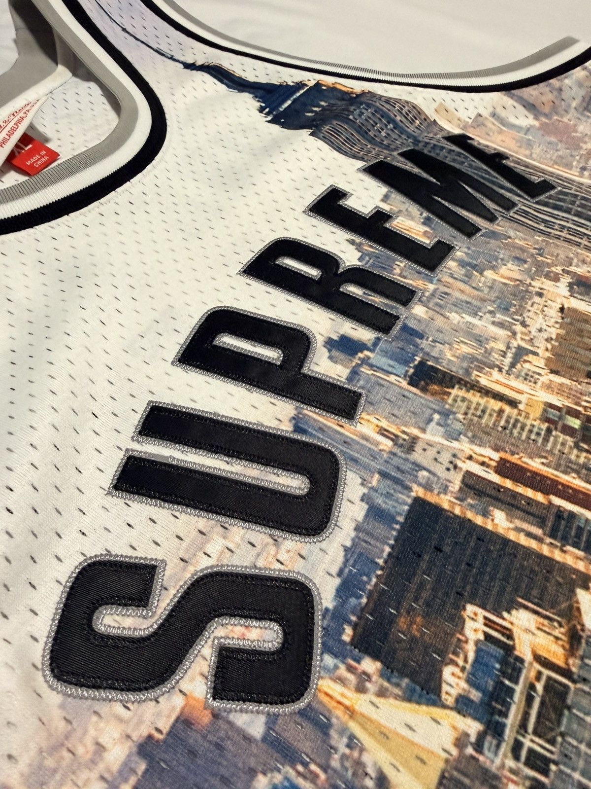 Mitchell & Ness × Supreme Supreme Mitchell & Ness New York Skyline Jersey Size US XL / EU 56 / 4 - 2 Thumbnail