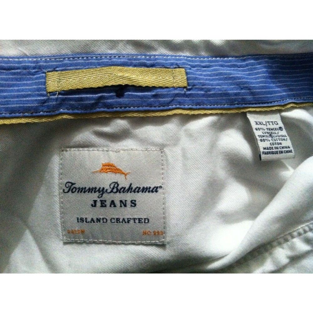 Tommy Bahama TOMMY BAHAMA JEANS MENS 60%TENCEL 40%COTTON CASUAL SHIRT XXL Size US XXL / EU 58 / 5 - 8 Thumbnail