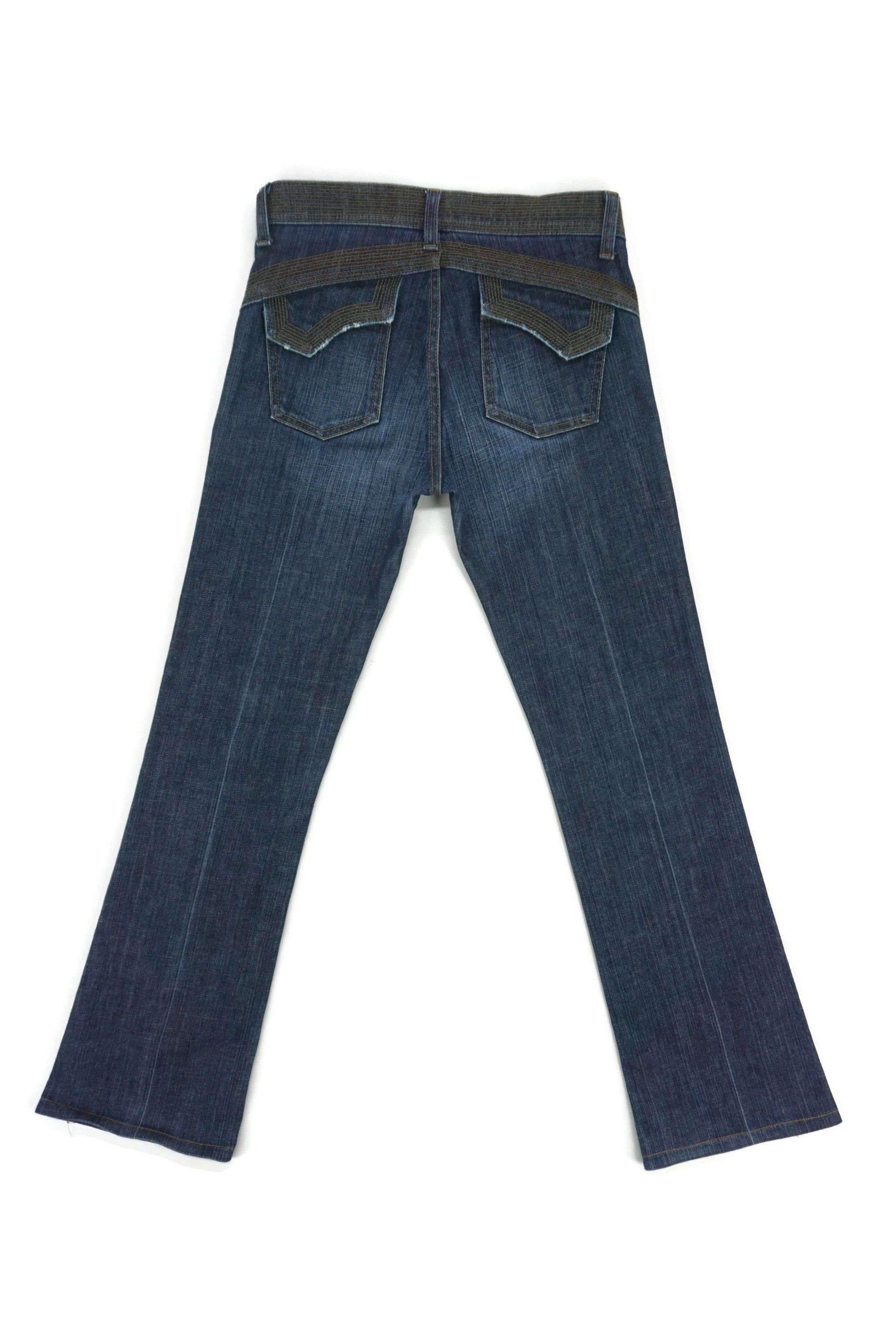 Iceberg Bootcut Jeans fits W28xL28 Low-Rise Flared Denim Size 24" / US 00 / IT 34 - 1 Thumbnail