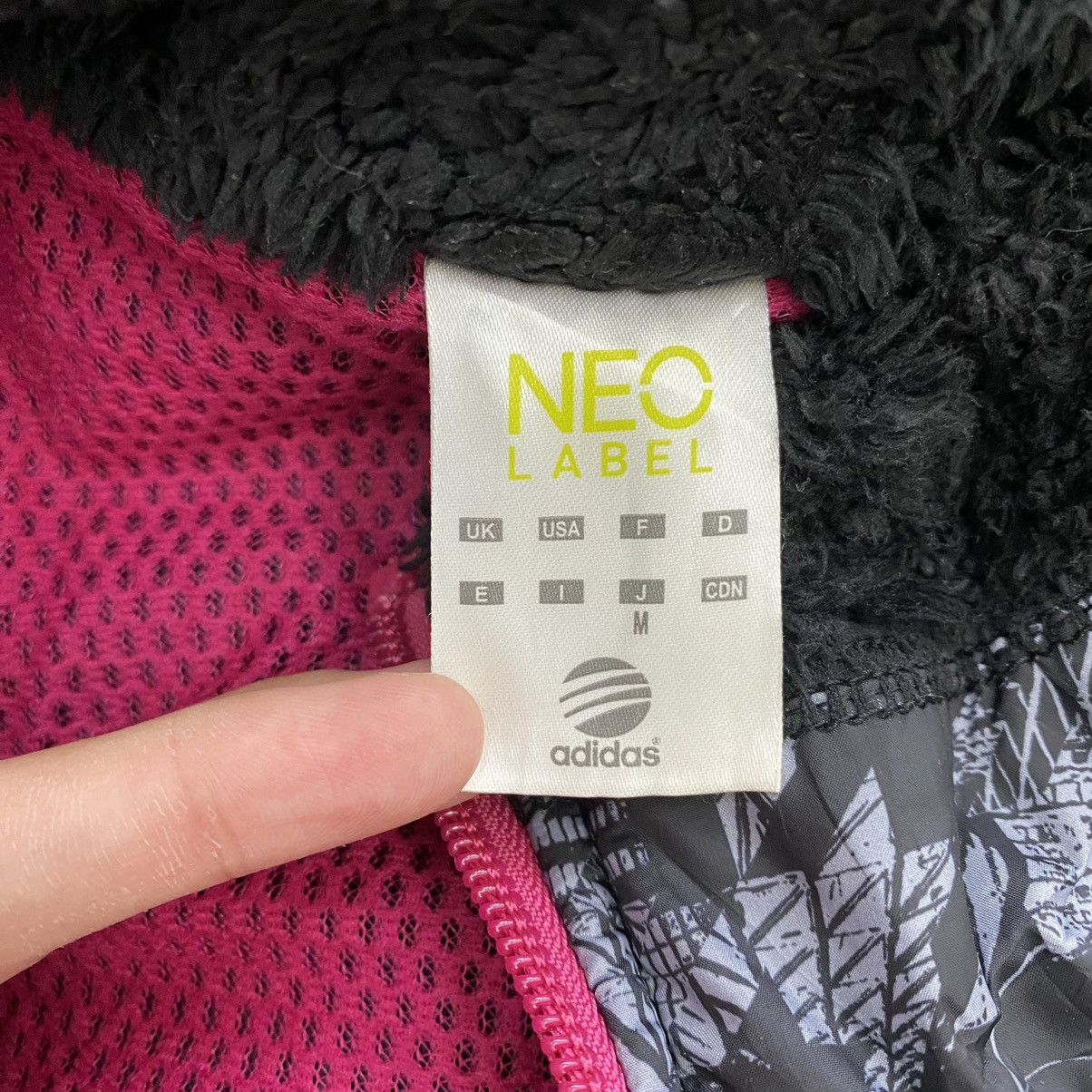 Adidas ADIDAS NEO Sportswear Deep Pile Sherpa Light Jacket Size US M / EU 48-50 / 2 - 5 Thumbnail