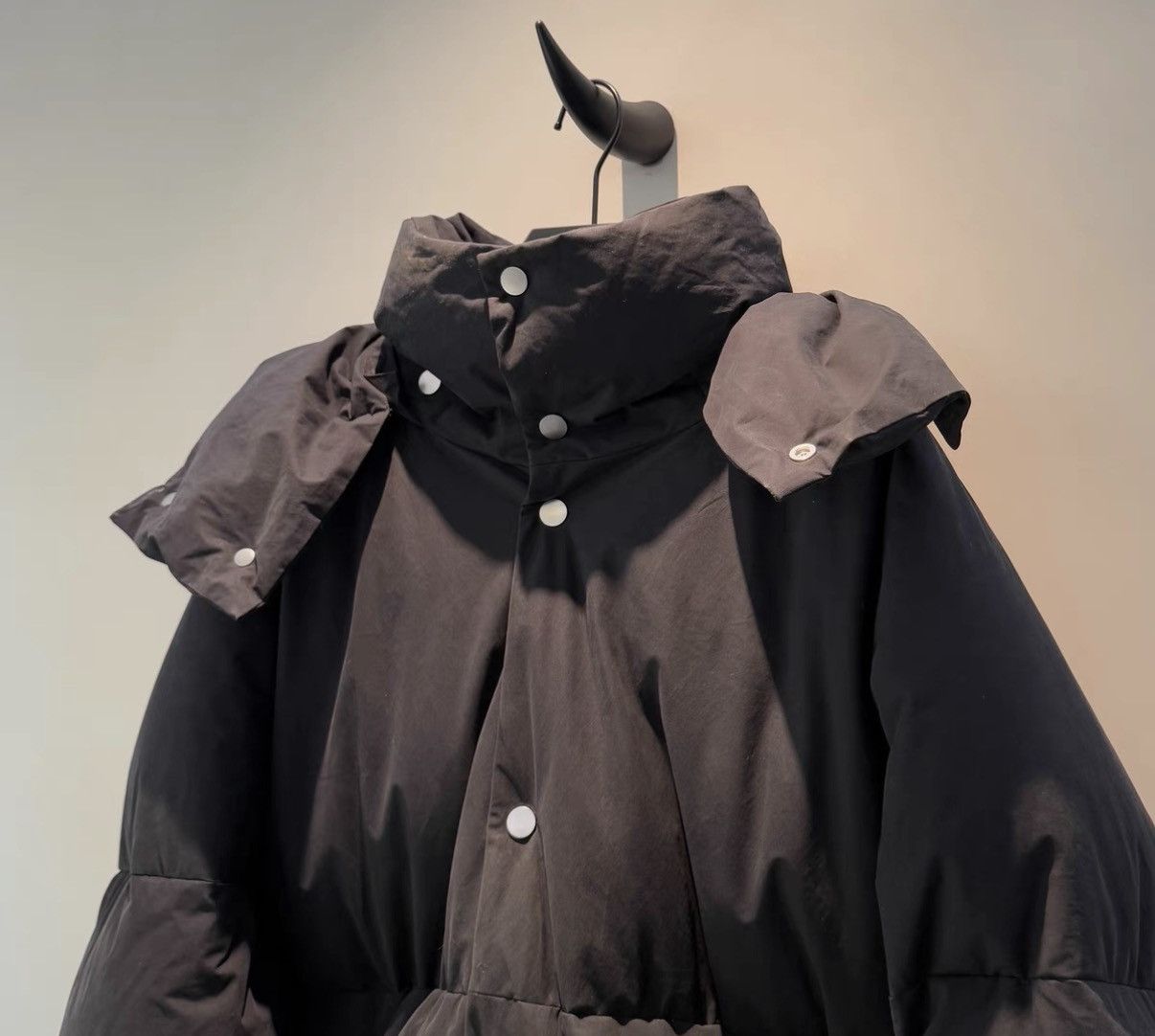 Bottega Veneta Bottega Veneta Heavyweight Insulated Solid Black Down Jacket Size US M / EU 48-50 / 2 - 2 Thumbnail
