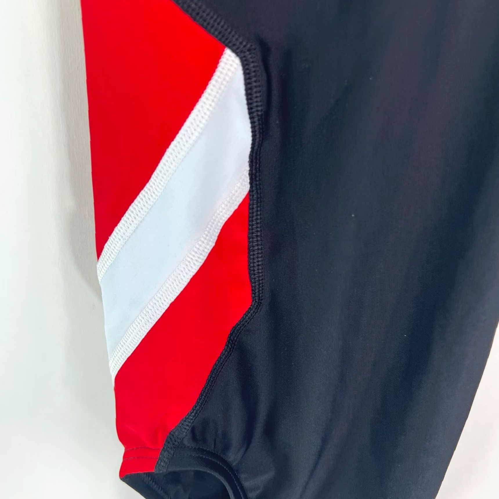Nike Nike Sleeveless One Piece Bodysuit Women’s Size 4 Black Red Color Block swimsuit swimsuit Size S / US 4 / IT 40 - 2 Thumbnail