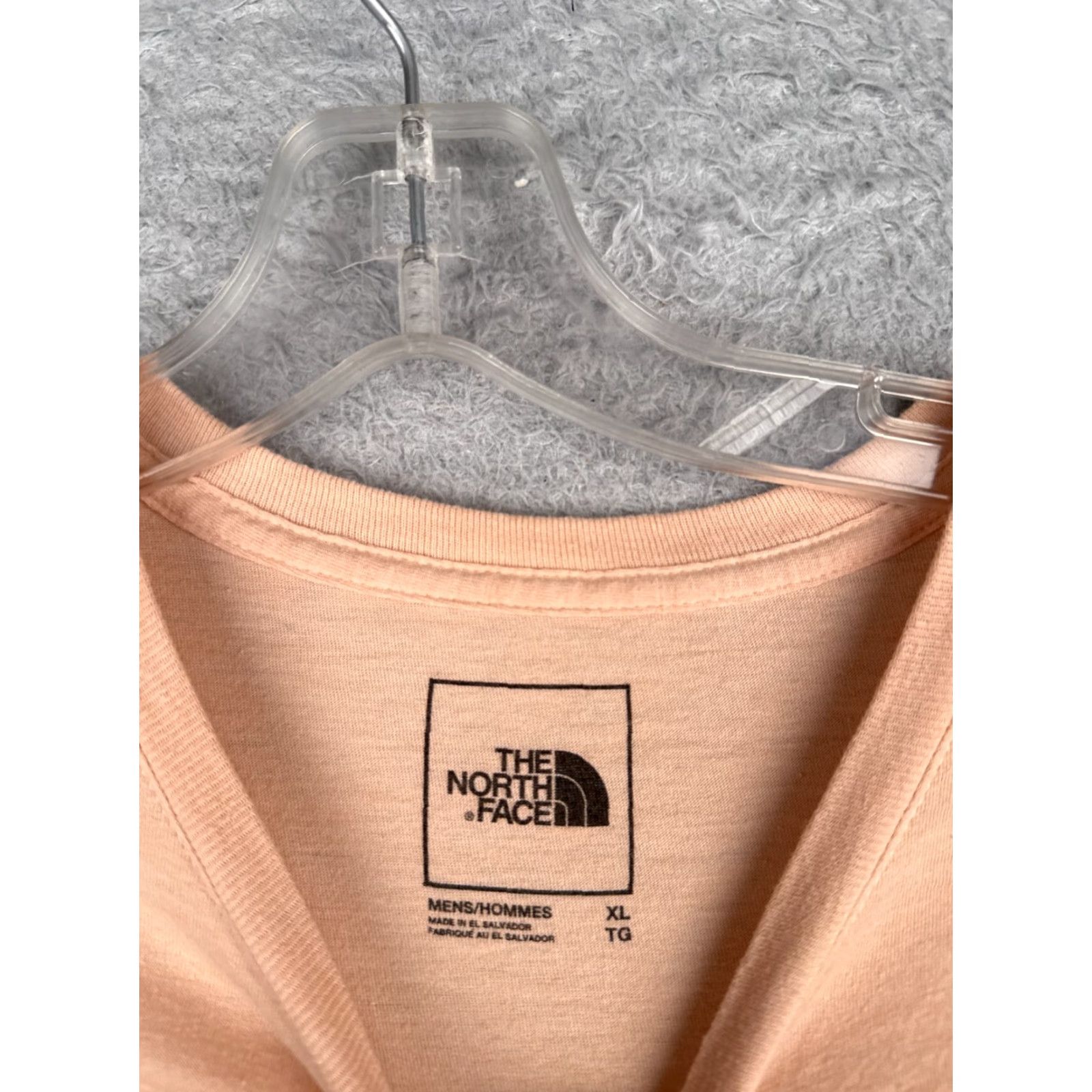 The North Face The North Face Shirt Men Extra Large Pink Polyester Blend Short Sleeve Crew READ Mens Size US XL / EU 56 / 4 - 7 Thumbnail