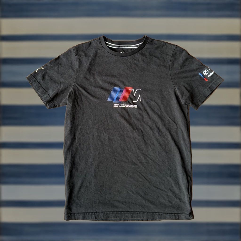 BMW VINTAGE Puma BMW M Series Motorsport T-Shirt Men’s Small Black Embroidered Car Racing Size US S / EU 44-46 / 1 - 1 Thumbnail