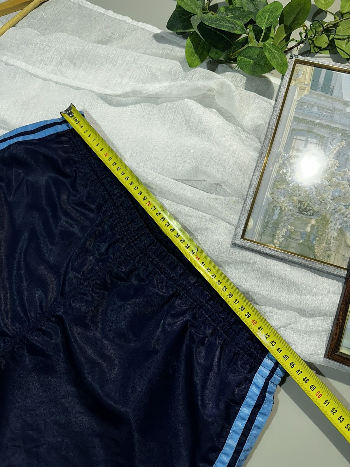 Adidas Vtg 70s Adidas Pinstripe Sprinter Shorts West in Germany Size US 34 / EU 50 - 15 Thumbnail