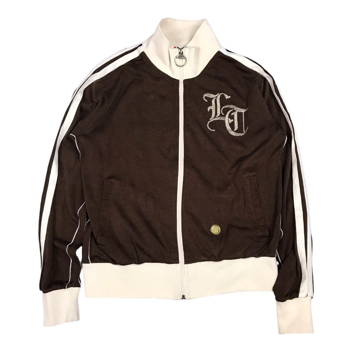 Japanese Brand × Lotto Sport LOTTO ITALIAN SPORT DESIGN ZIPPER BROWN SWEATER Size US L / EU 52-54 / 3 - 1 Thumbnail