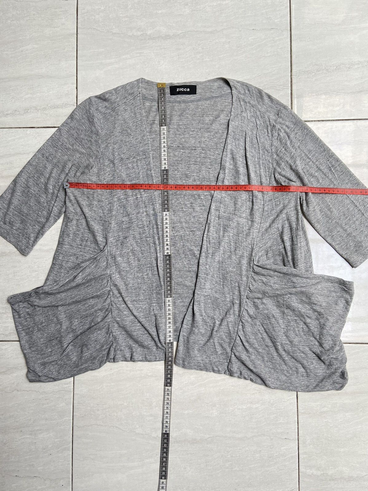 CABANE de ZUCCa × Issey Miyake × Zucca ZUCCA Grey Cardigan Size US M / EU 48-50 / 2 - 2 Thumbnail