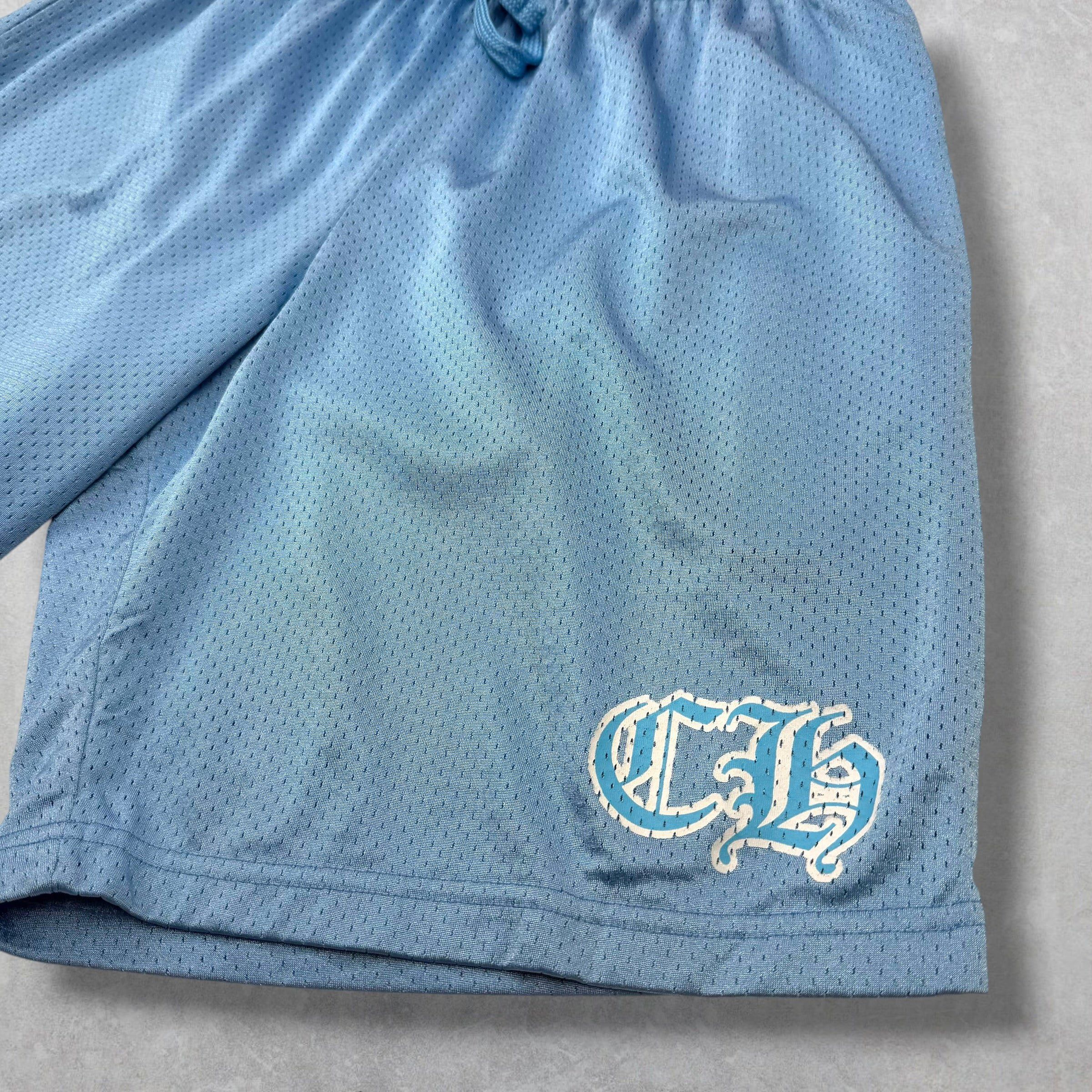 Chrome Hearts Chrome Hearts Blue Mesh Warm Up Shorts XXL Size US 26 / EU 42 - 5 Thumbnail