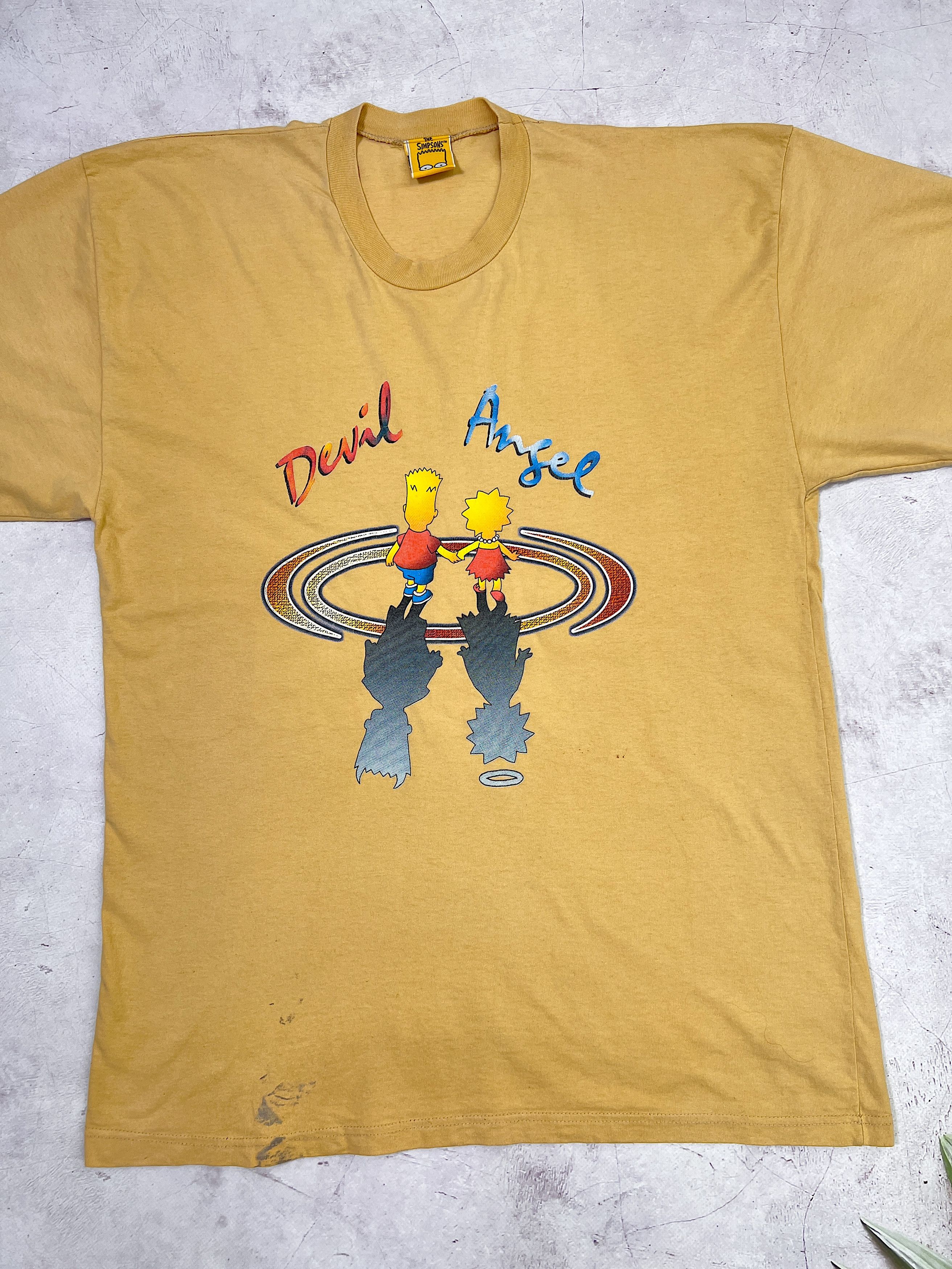 Cartoon Network × Vintage Vintage The Simpsons T-Shirt Devil & Angel Size US M / EU 48-50 / 2 - 2 Thumbnail