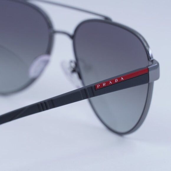 Prada 🕶️ New Prada Sport PS54TS 5AV3M1 Sunglasses - Gunmetal Size ONE SIZE - 7 Thumbnail