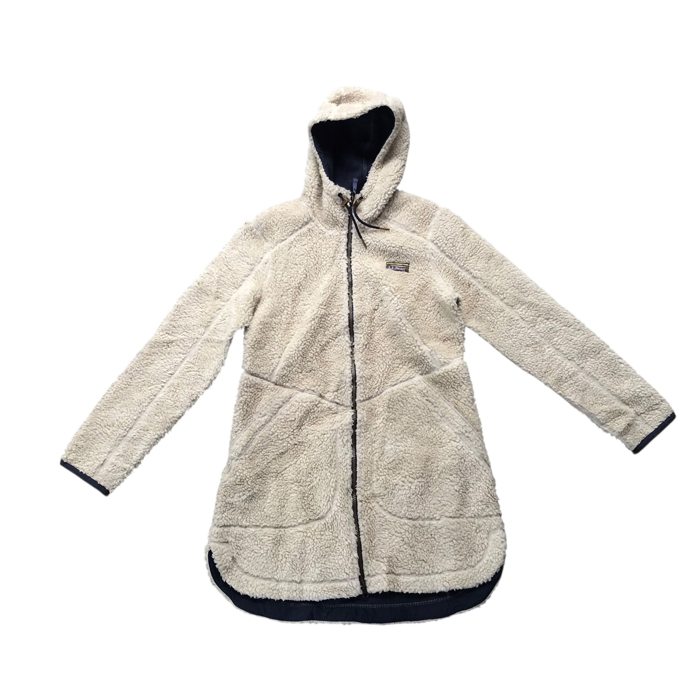 L.L. Bean Vintage L.L Bean Fur Fleece Jacket / Small Size Size S / US 4 / IT 40 - 1 Thumbnail