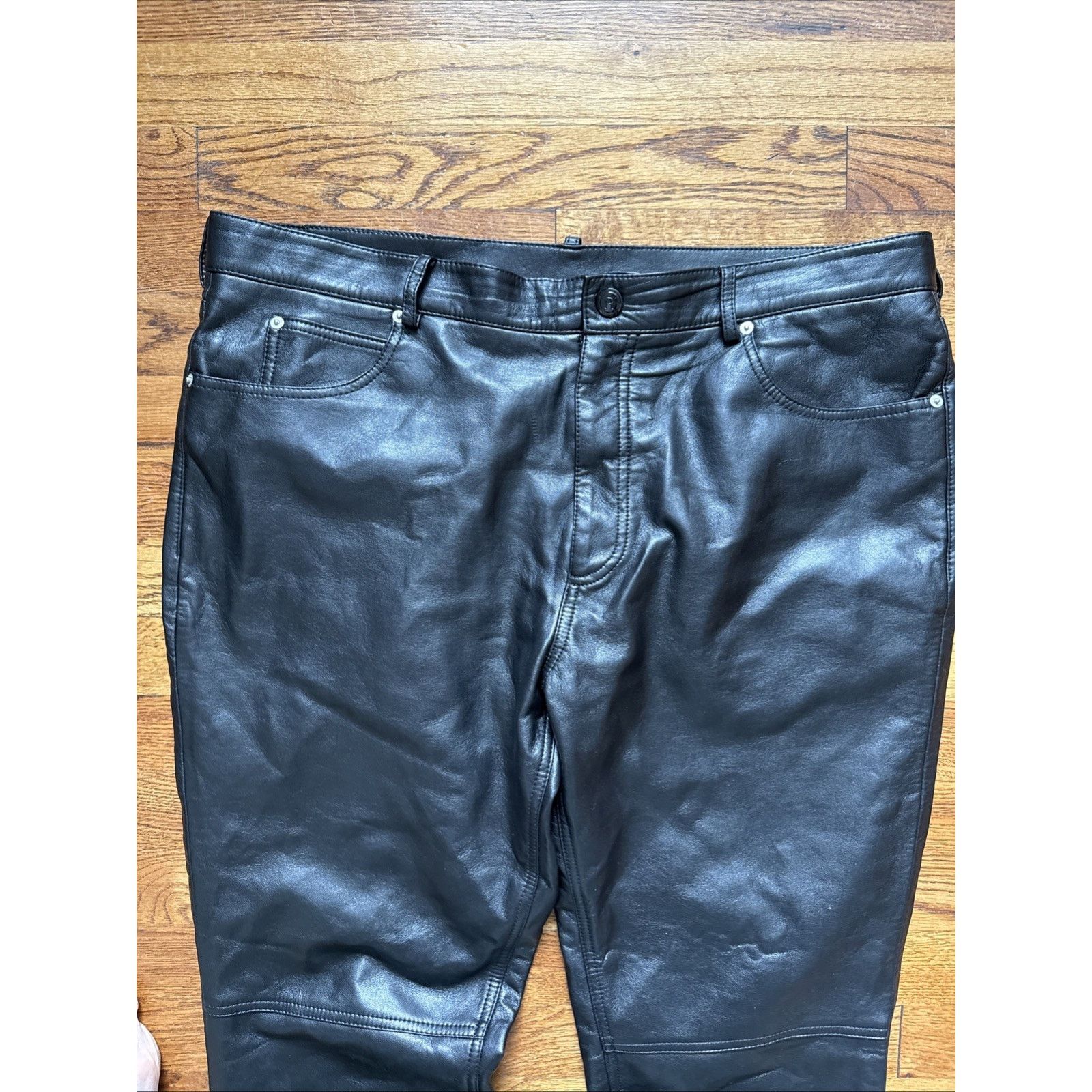 Martine Rose MARTINE ROSE Straight cut PANTS size XL black Size US 40 / EU 56 - 4 Thumbnail