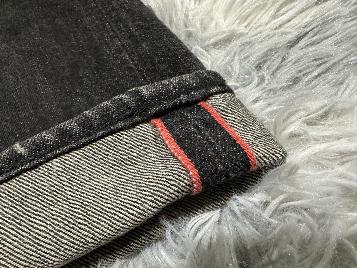 Kapital 🔥Rare Kapital x Lewis Leather Red Tab Selvedge Denim Size US 31 - 19 Thumbnail