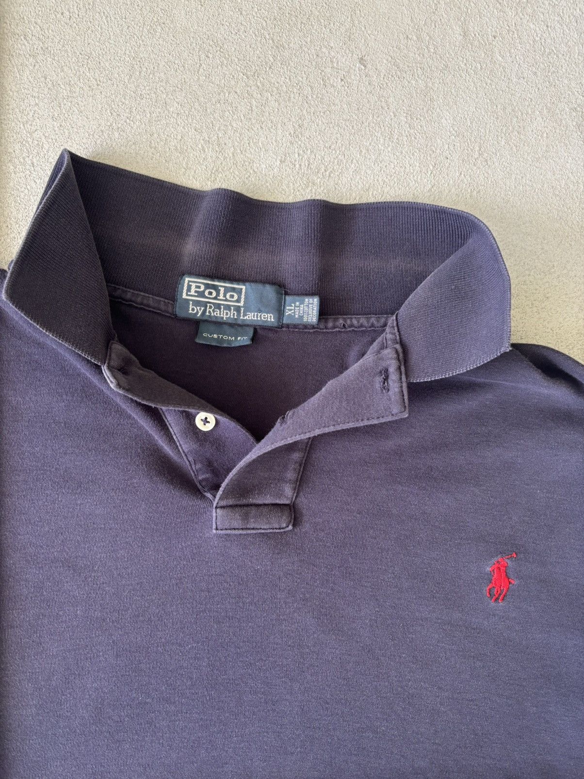 Polo Ralph Lauren Navy Blue Polo Ralph Lauren Polo, Mens XL Size US XL / EU 56 / 4 - 3 Thumbnail