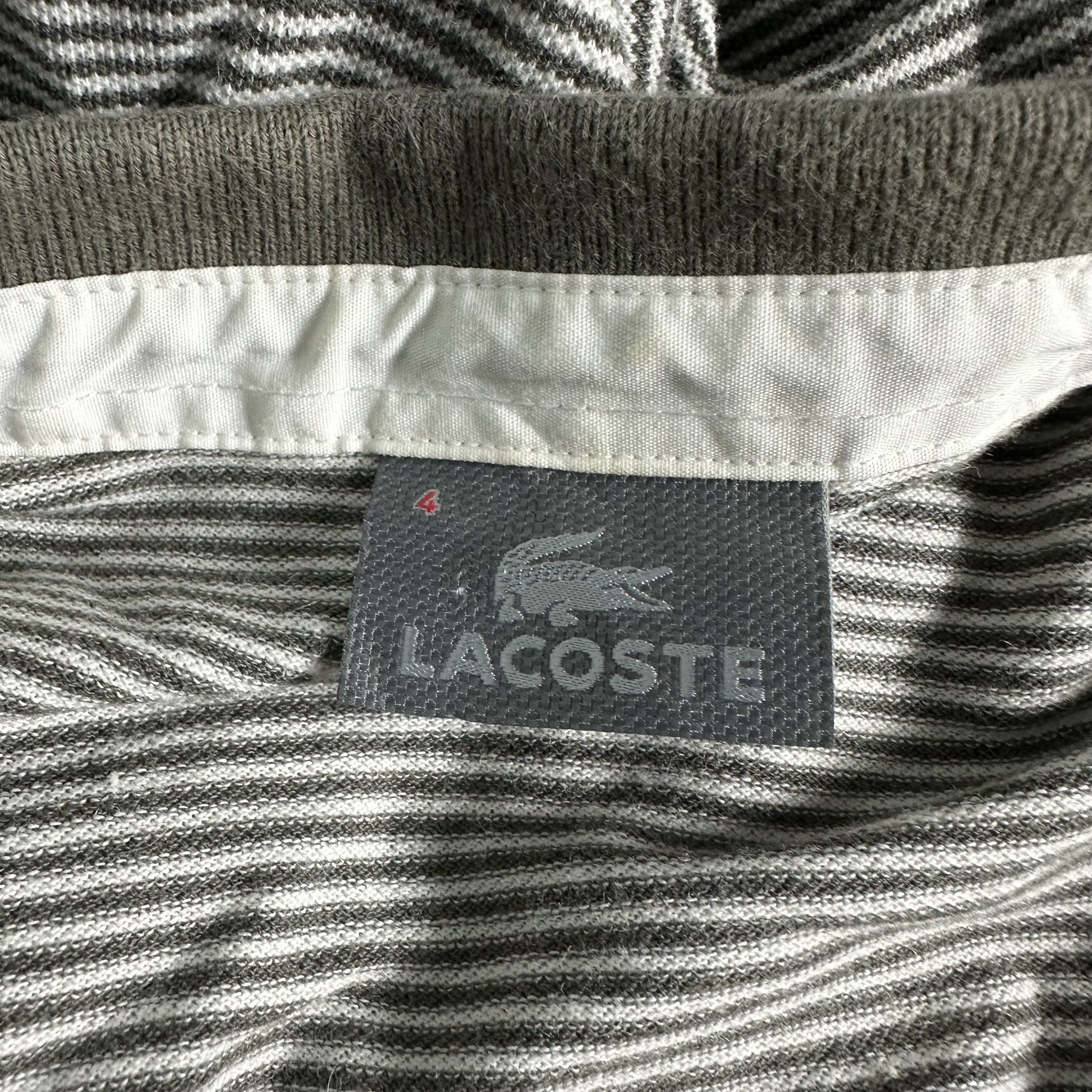 Lacoste 🔥RARE🔥Vintage Lacoste Stripes Polo Shirt Size US XL / EU 56 / 4 - 5 Thumbnail