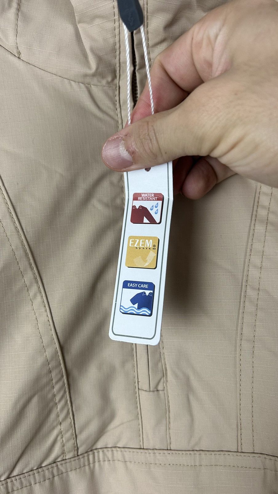 Vintage Soft Shell Jacket Large Man Sand Size US L / EU 52-54 / 3 - 2 Thumbnail