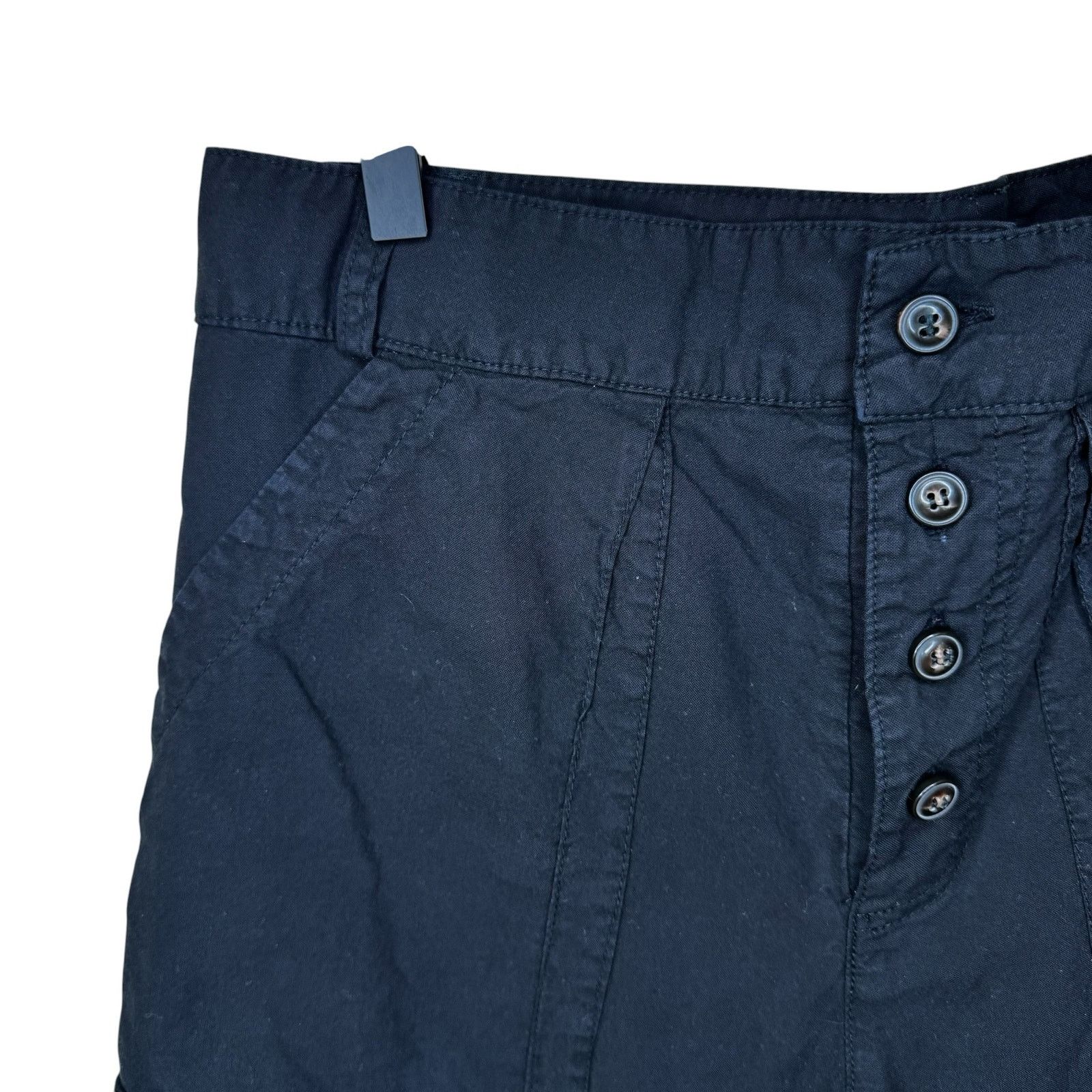 Other PRAIRIE UNDERGROUND Cotton Ribbed Inseam Button Front Pants Size 32" / US 10 / IT 46 - 6 Thumbnail