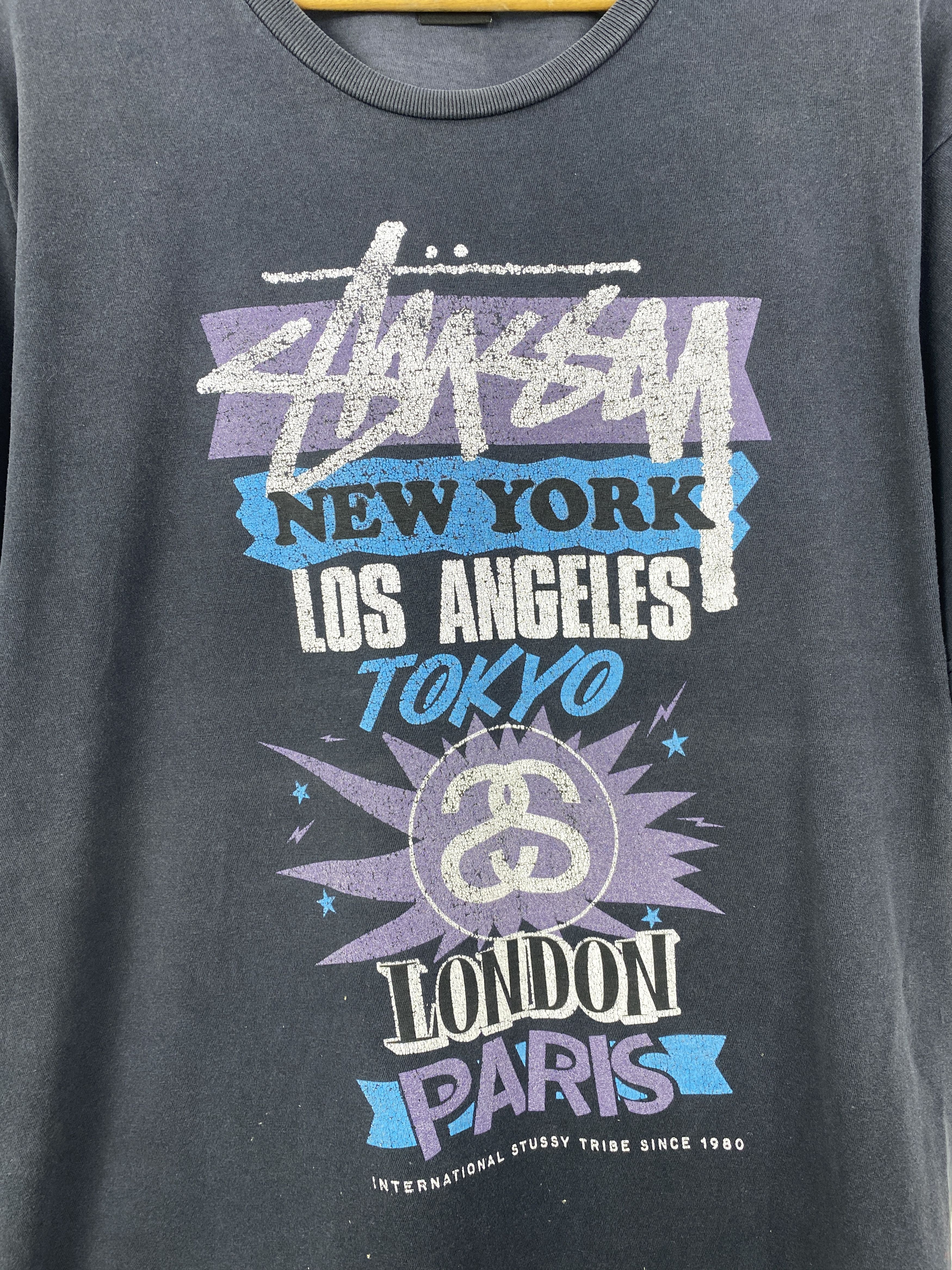 Stussy Vintage Stussy Grafitti Style Crewneck TA0723 Size US XL / EU 56 / 4 - 8 Thumbnail