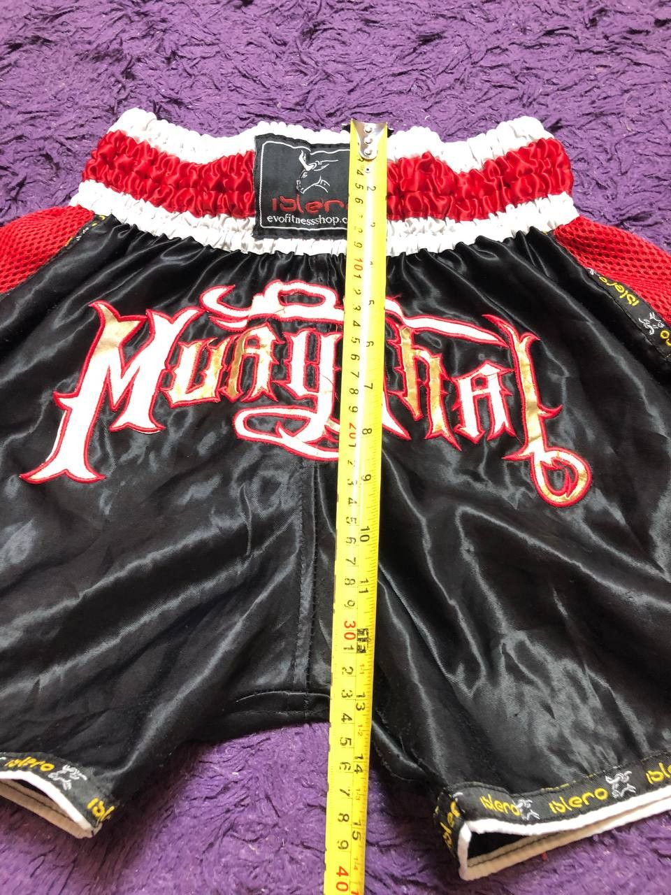 Vintage Vintage black shorts ISLERO Y2K big logo sportwear Size US 32 / EU 48 - 10 Thumbnail