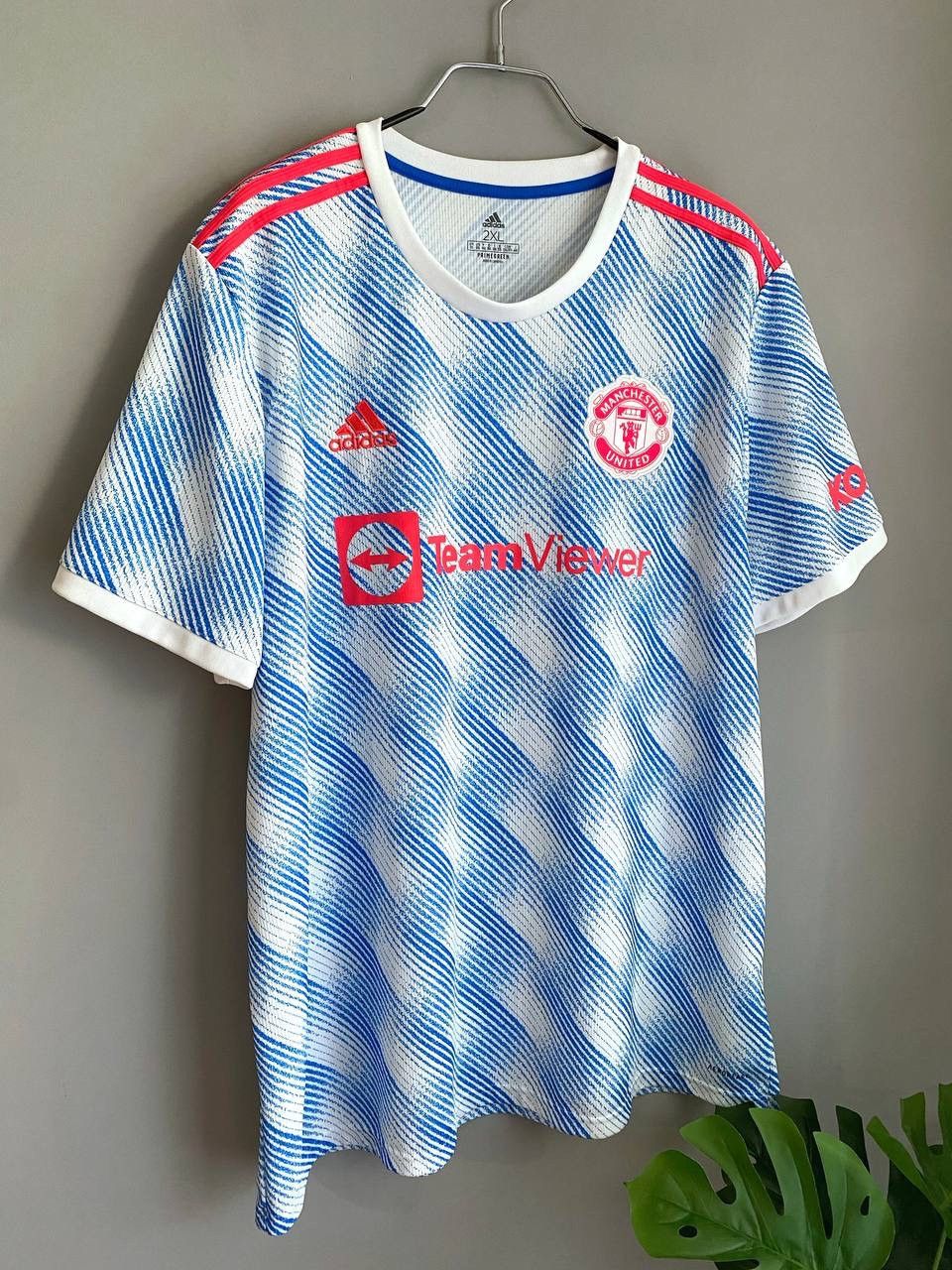 Adidas Manchester United 2021/22 Away Soccer Jersey #7 RONALDO, XXL Size US XXL / EU 58 / 5 - 3 Thumbnail