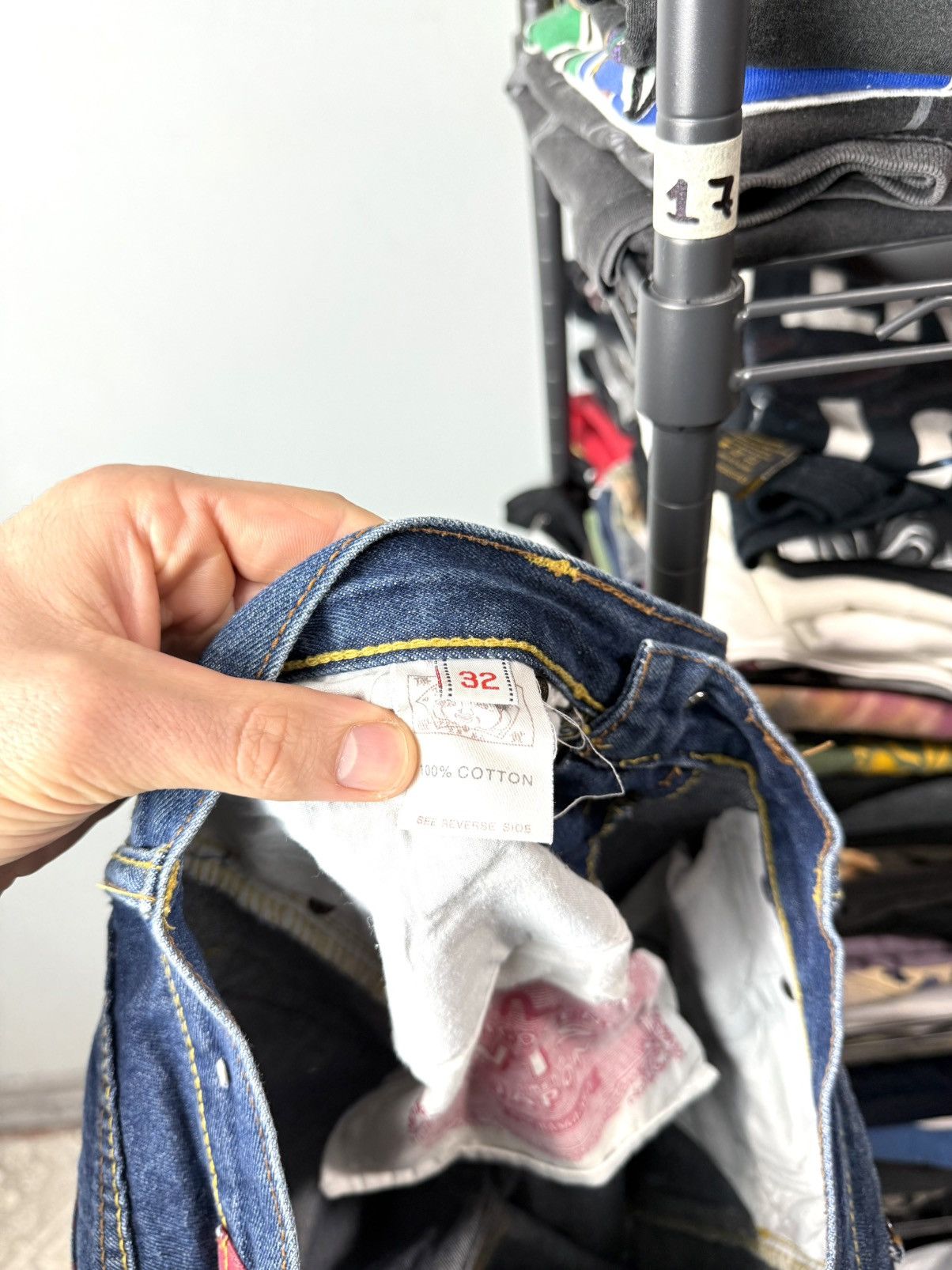 Evisu Vintage Evisu Hieroglyphs Denim Shorts Japan Size US 32 / EU 48 - 9 Thumbnail