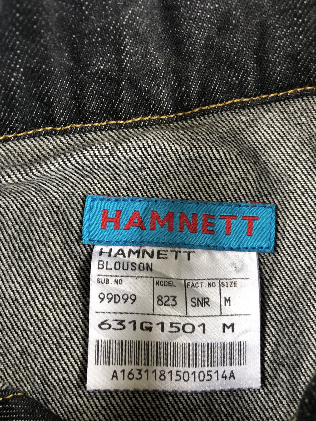 Katharine Hamnett London Hamnett Blouson Denim Jacket Japan Size US M / EU 48-50 / 2 - 17 Thumbnail