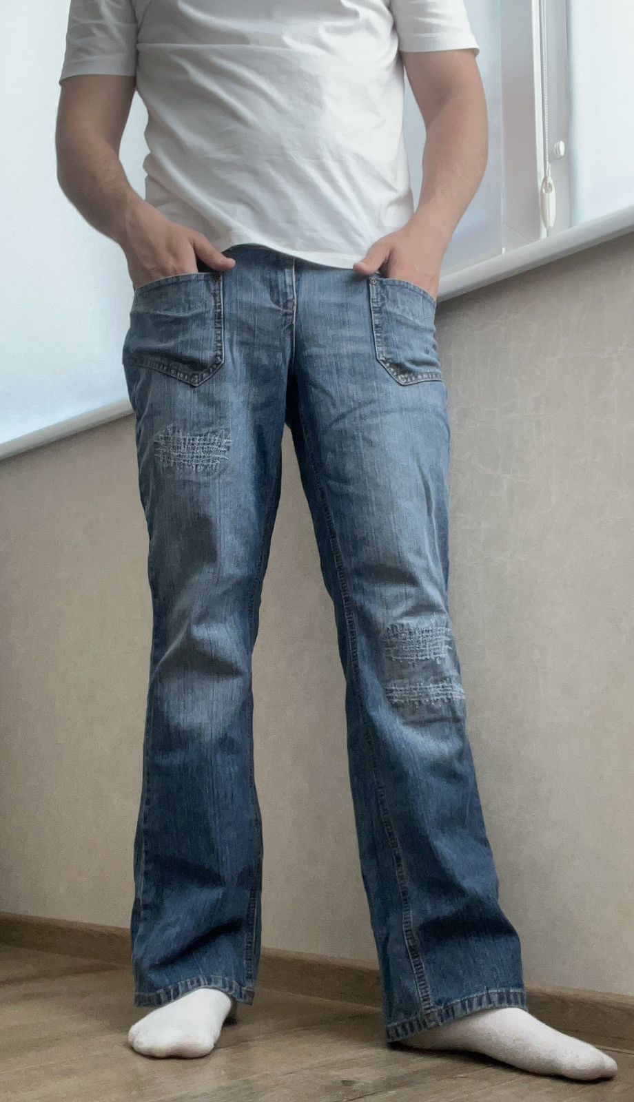 Hysteric Glamour CRAZY IF SIX WAS NINE STYLE FLARED Y2K JEANS Size US 32 / EU 48 - 17 Thumbnail