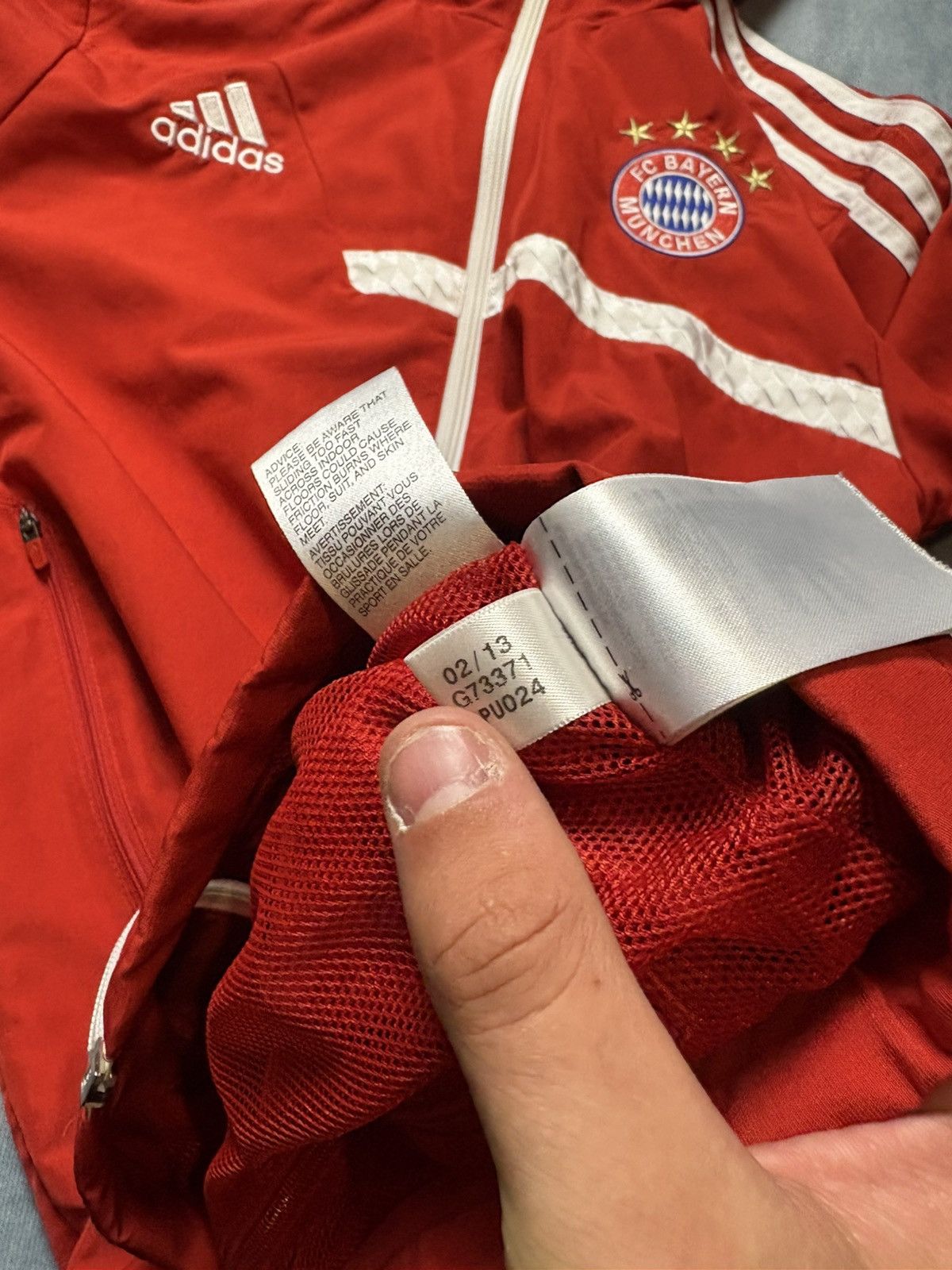 Adidas × Japanese Brand × Vintage Vintage Adidas Bayern Munich Trackjacket Tracksuit 2013 Size US S / EU 44-46 / 1 - 8 Thumbnail