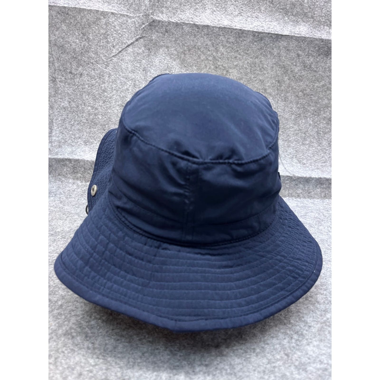 Commission Mission Sun Bucket Hat Adult One Size Blue Polyester Spandex Fish Hike Outdoors Size ONE SIZE - 6 Thumbnail