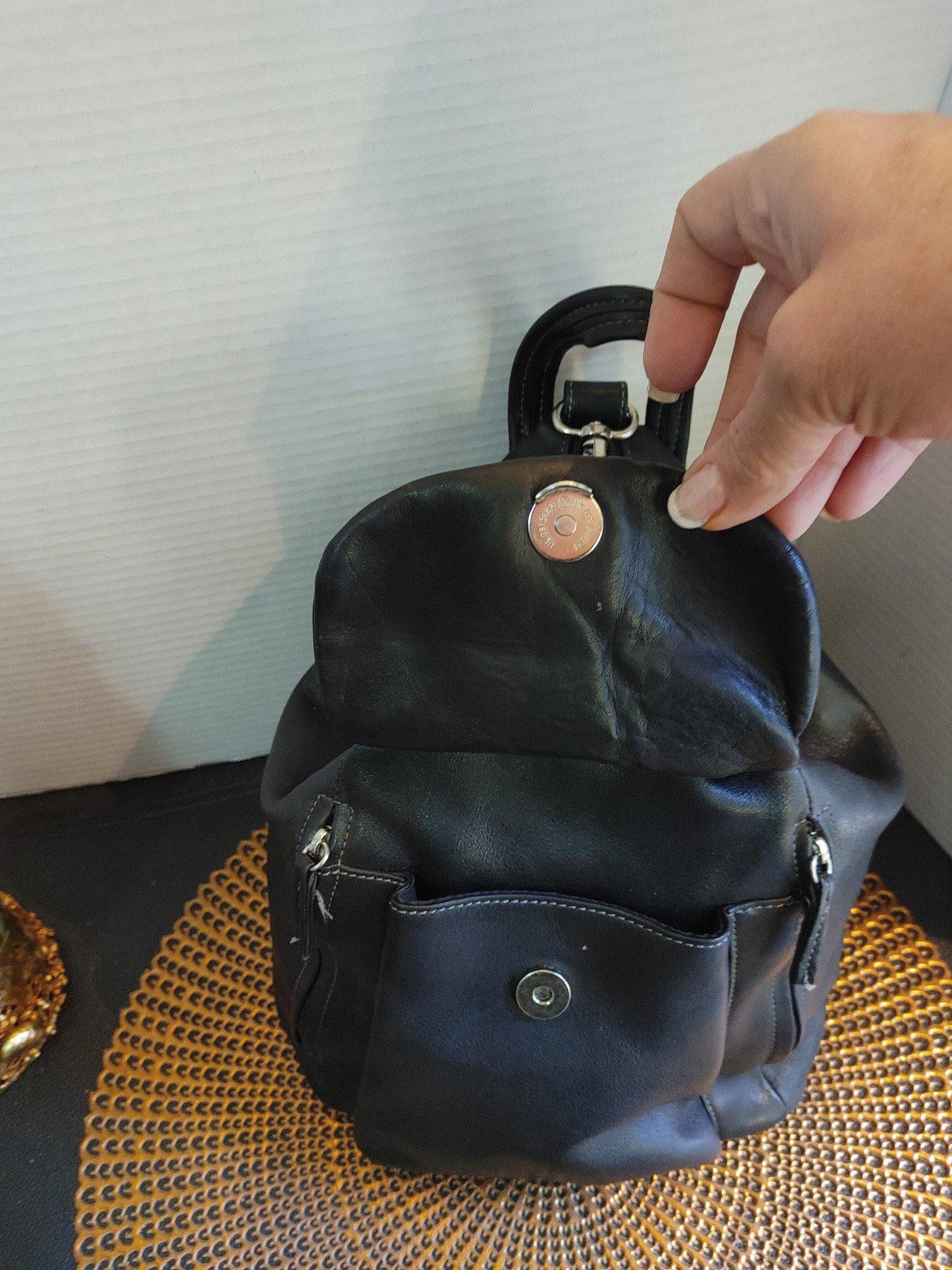 Designer Tignanello Leather Backpack Size ONE SIZE - 10 Thumbnail