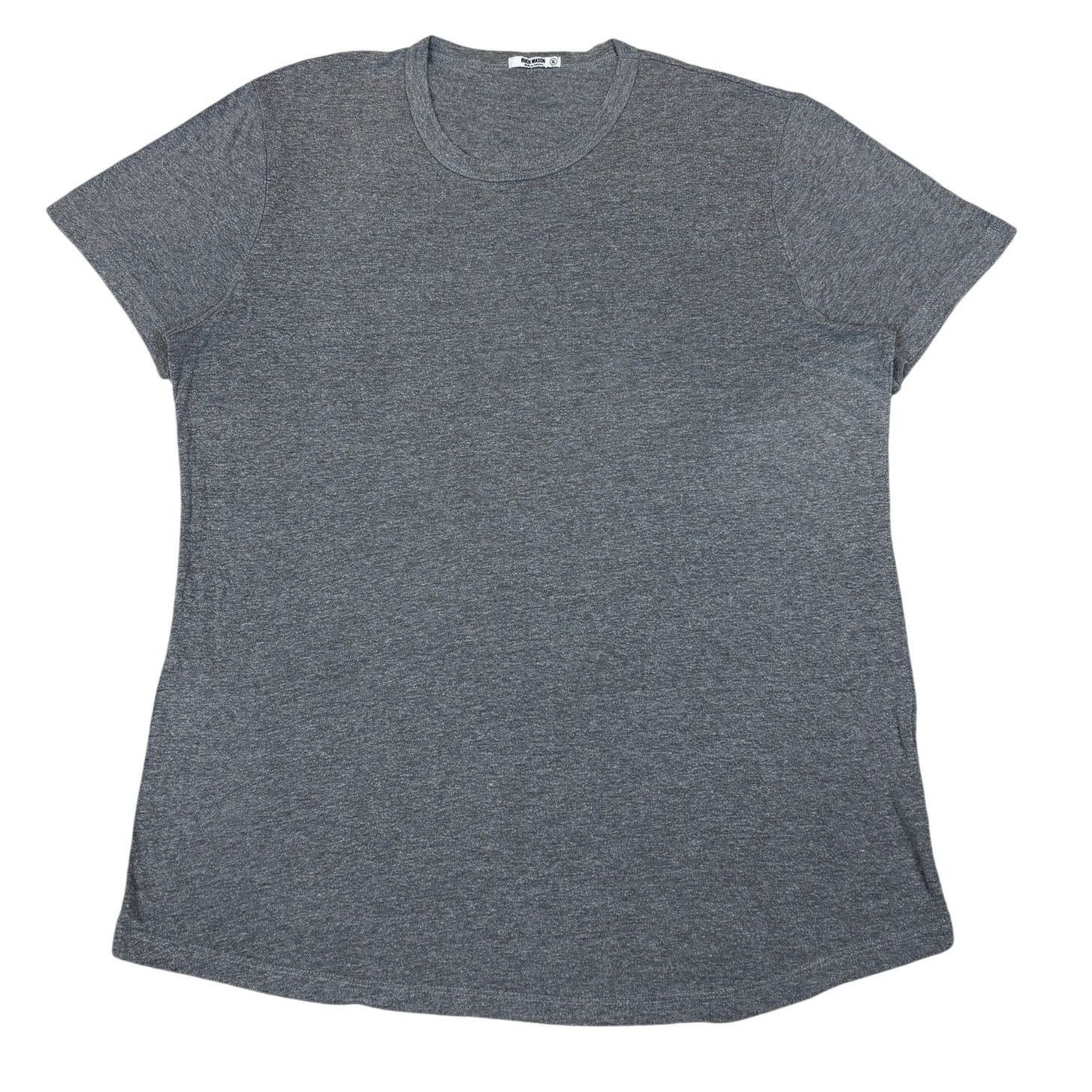 Buck Mason Buck Mason Heathered Curved T Shirt Men's XL Minimalist Size US XL / EU 56 / 4 - 1 Thumbnail
