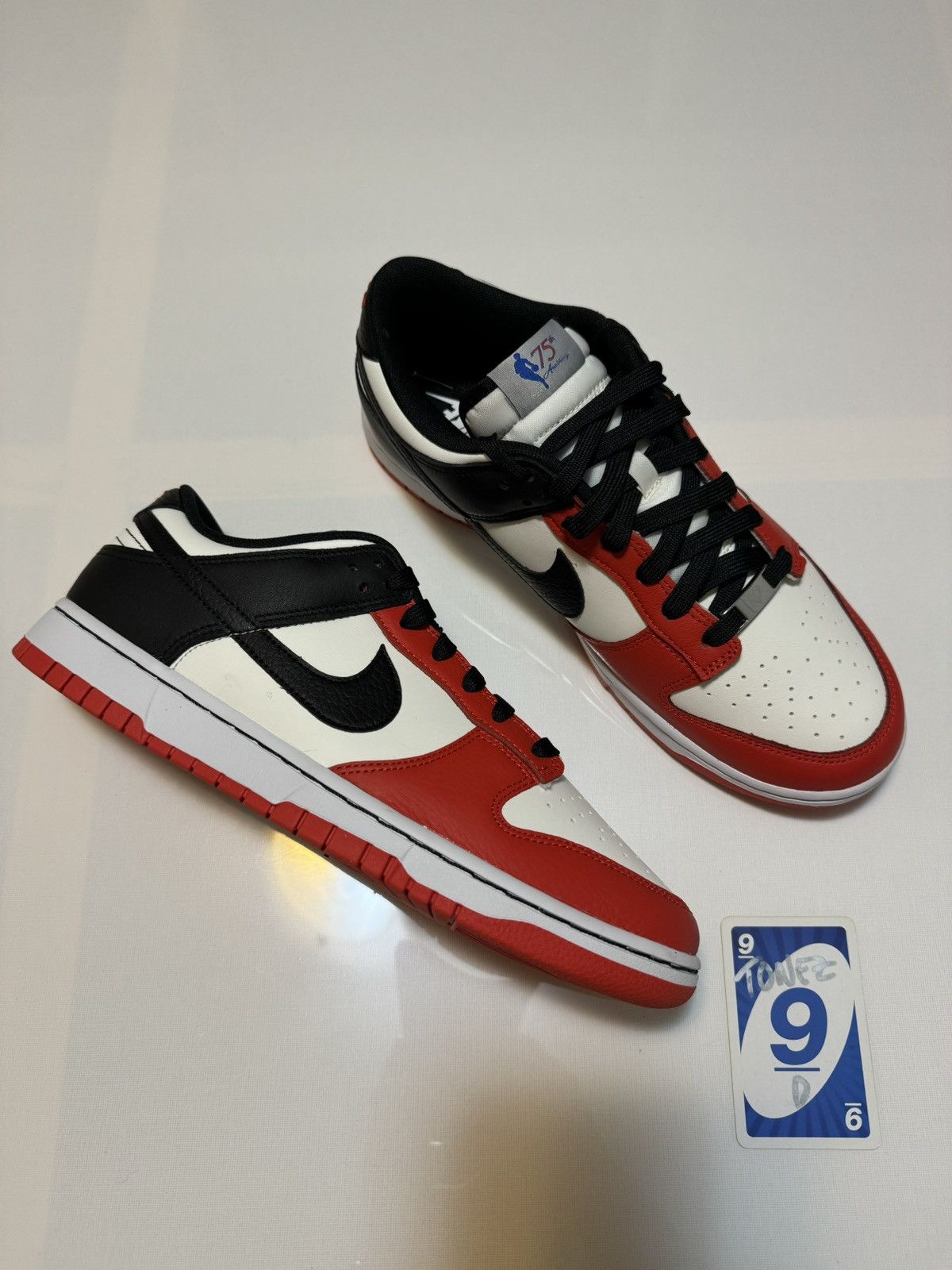 Nike Nike Dunk Low EMB - 75th Anniversary Chicago Size US 10 / EU 43 - 2 Thumbnail