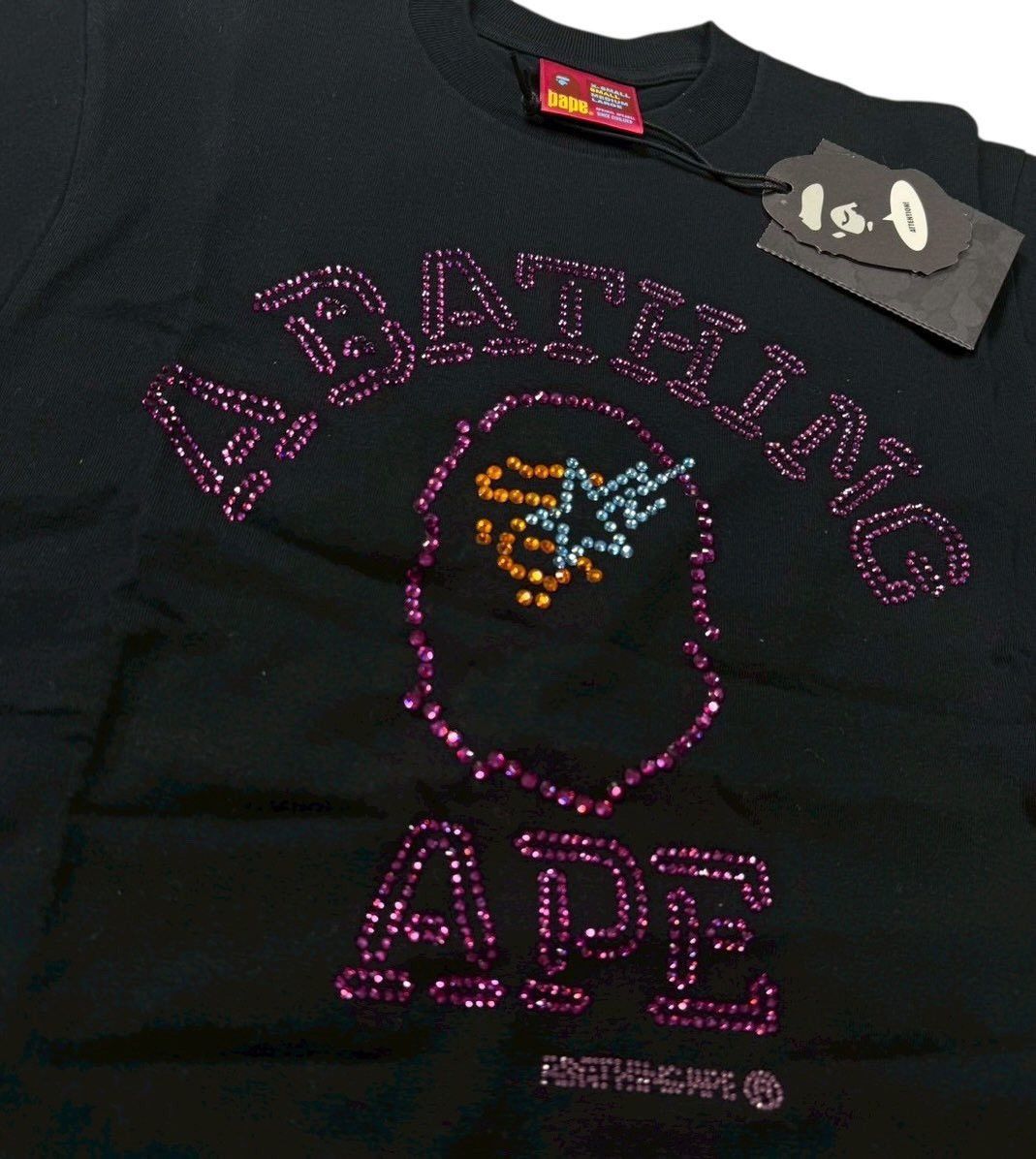 Bape BAPE Swarovski T-shirts Black Size US S / EU 44-46 / 1 - 2 Thumbnail