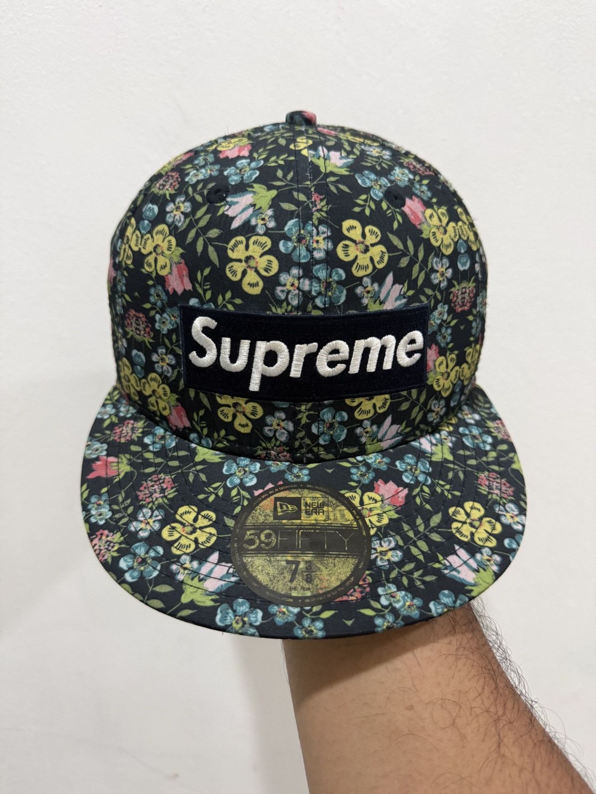 Supreme SS13 Supreme X Floral Liberty Fitted Size 7 3/8 Size ONE SIZE - 2 Thumbnail
