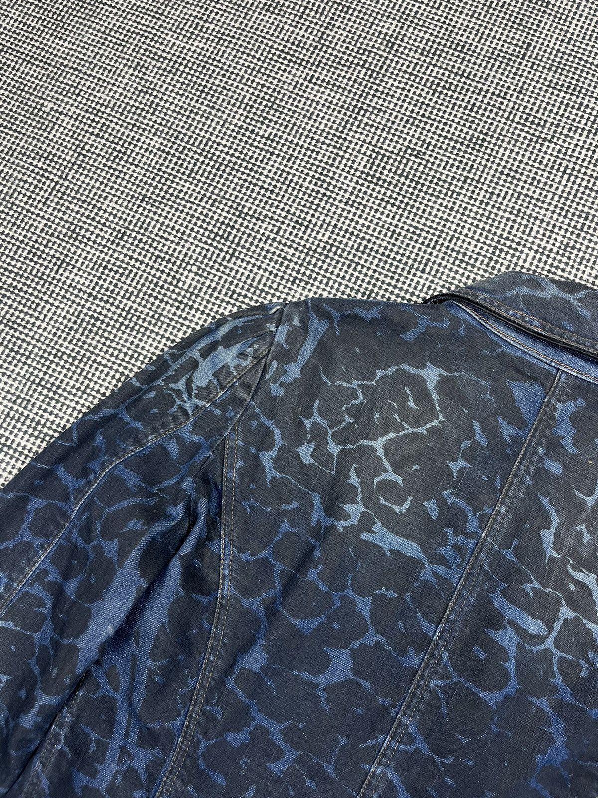 John Galliano Archive John Galliano glitzy glamour leopard denim jacket Size M / US 6-8 / IT 42-44 - 9 Thumbnail