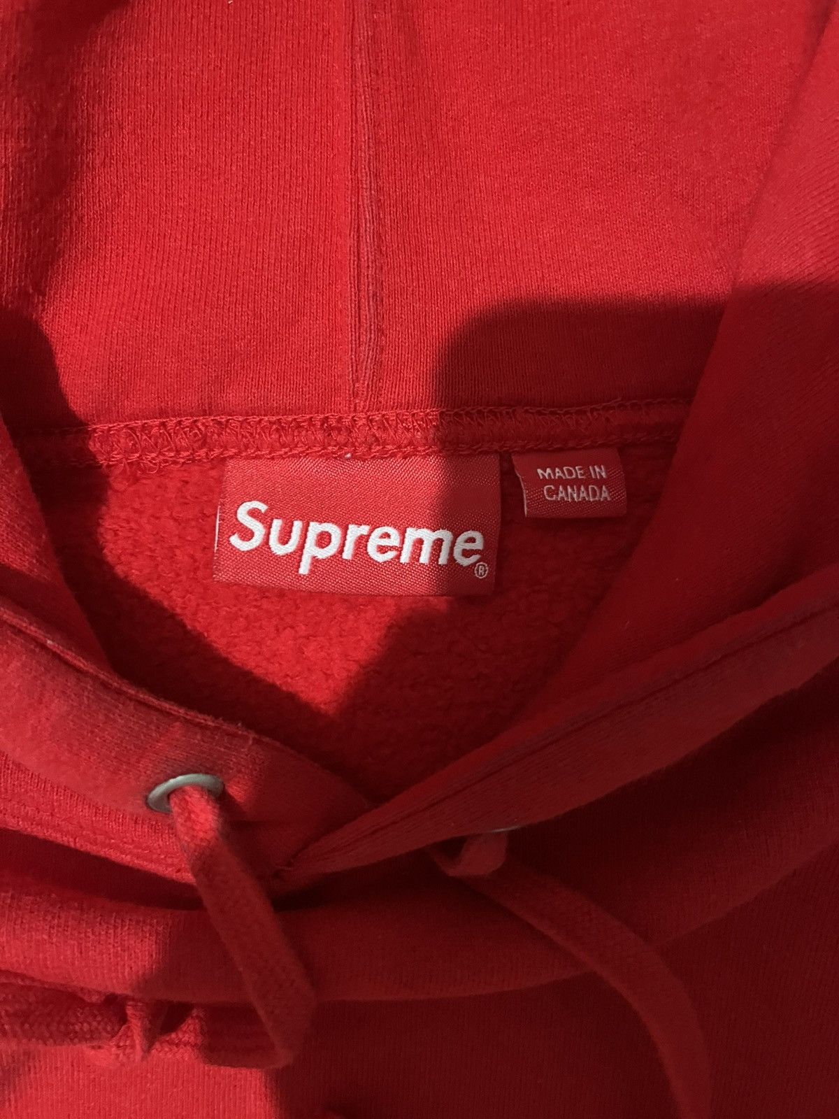 Supreme 2020 Red And Black Supreme Hoodie Medium Size US M / EU 48-50 / 2 - 3 Thumbnail