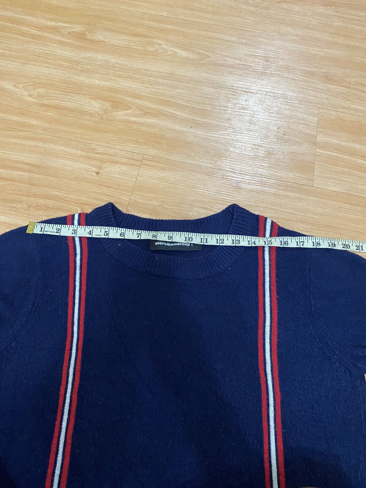 mercibeaucoup Mercibeaucoup issey miyake wool sweatshirt very rare Size US L / EU 52-54 / 3 - 9 Thumbnail