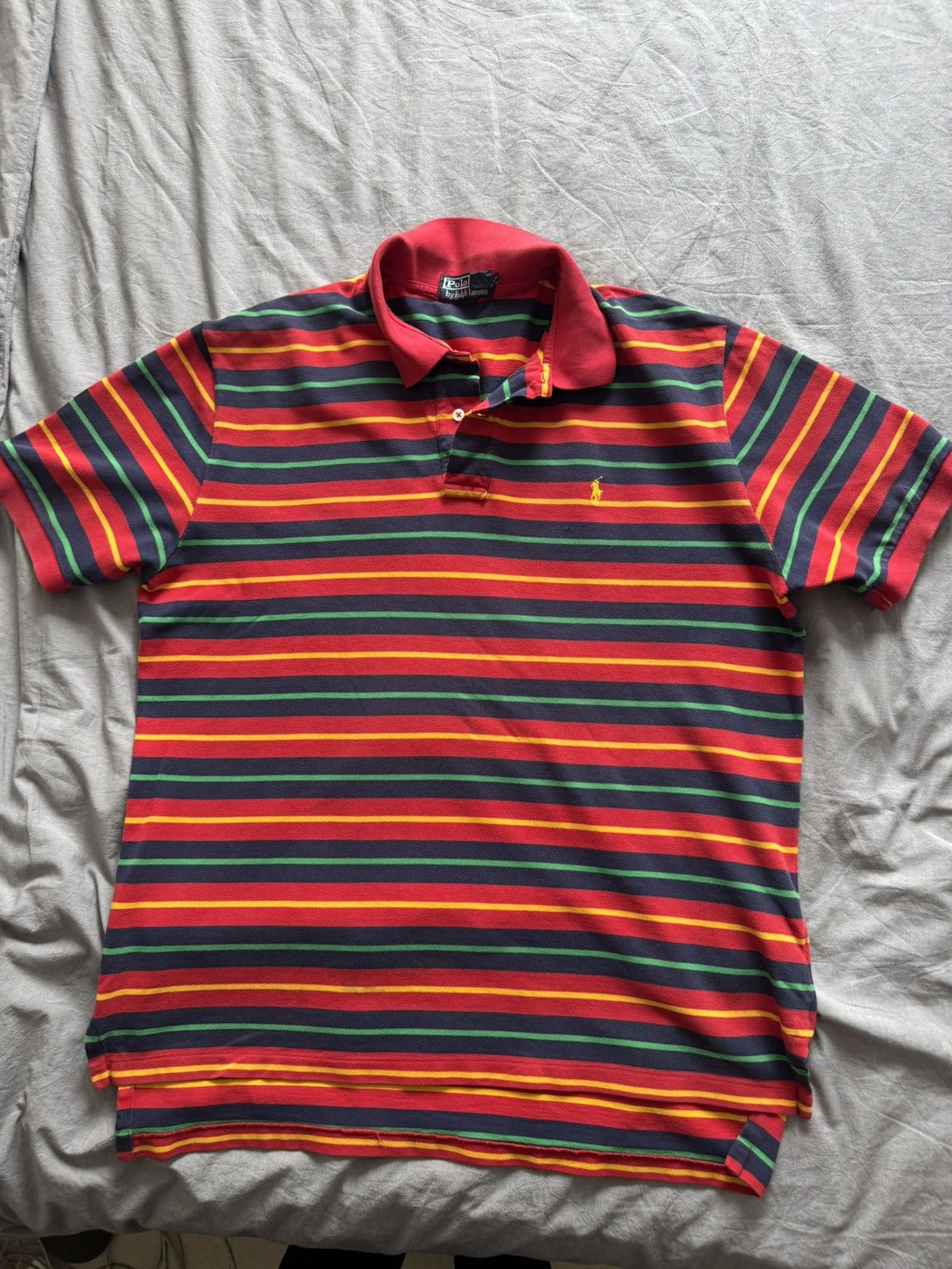 Polo Ralph Lauren Vintage Classic 90s Polo Ralph Lauren Shirt Rugby Snow Sport Size US XL / EU 56 / 4 - 2 Thumbnail