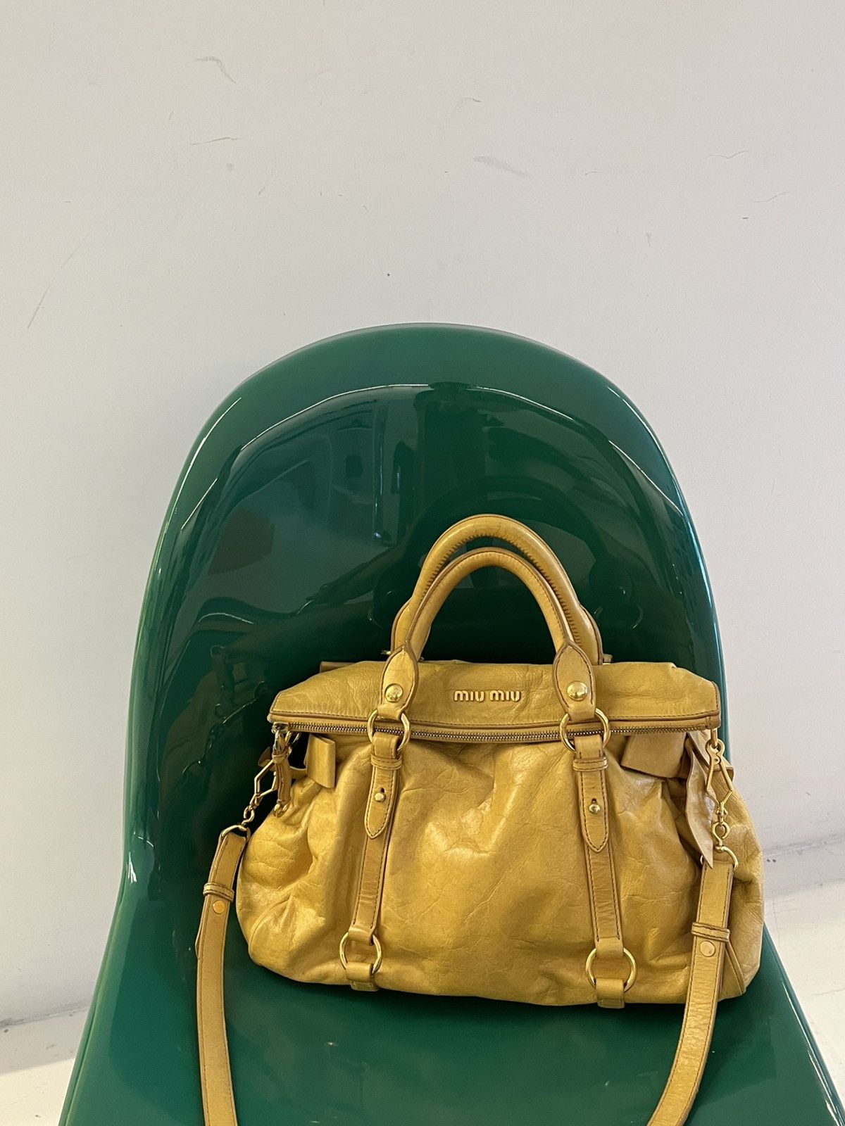 Miu Miu MIU MIU BOWBAG VITELLO Size ONE SIZE - 1 Thumbnail