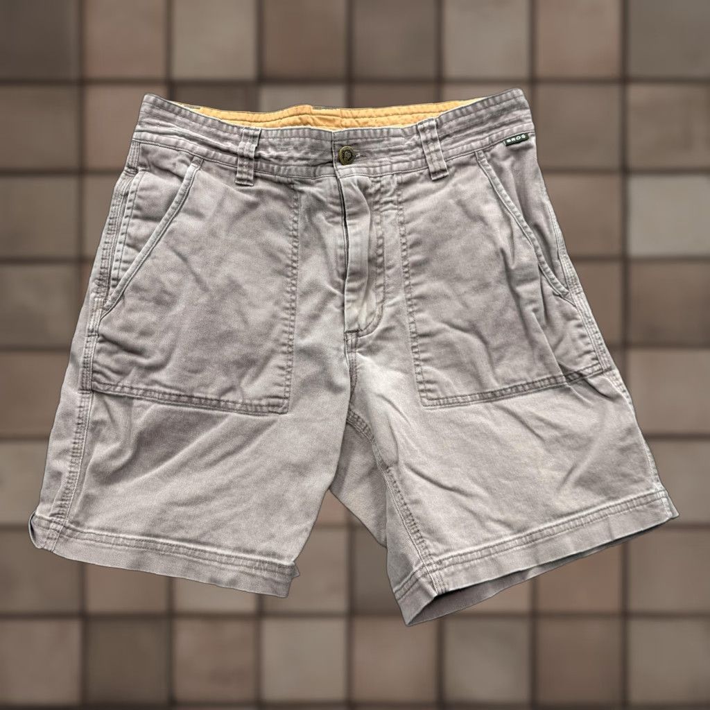Vintage Howler Bros Clarksville Walk Shorts Mens 30 Brown Chino Stretch 7 Inseam Casual BROS Logo Pockets Size US 30 / EU 46 - 1 Thumbnail