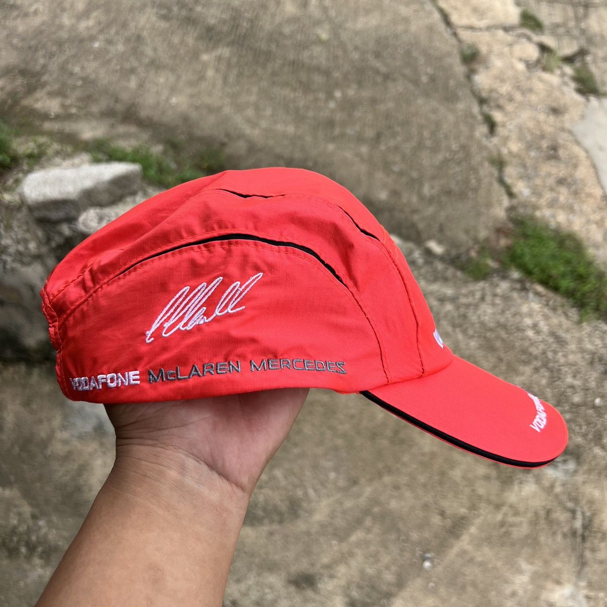 NASCAR × Vintage Vintage Vodafone McLaren Hat Size ONE SIZE - 3 Thumbnail