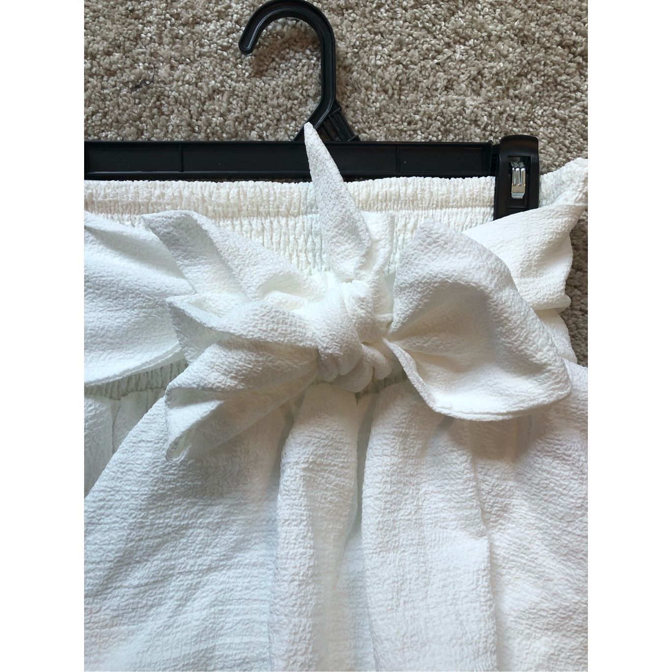 Shein SHEIN MOD Women’s White Ruffle Tier Mini Skirt Size M NWT Size 28" / US 6 / IT 42 - 3 Thumbnail