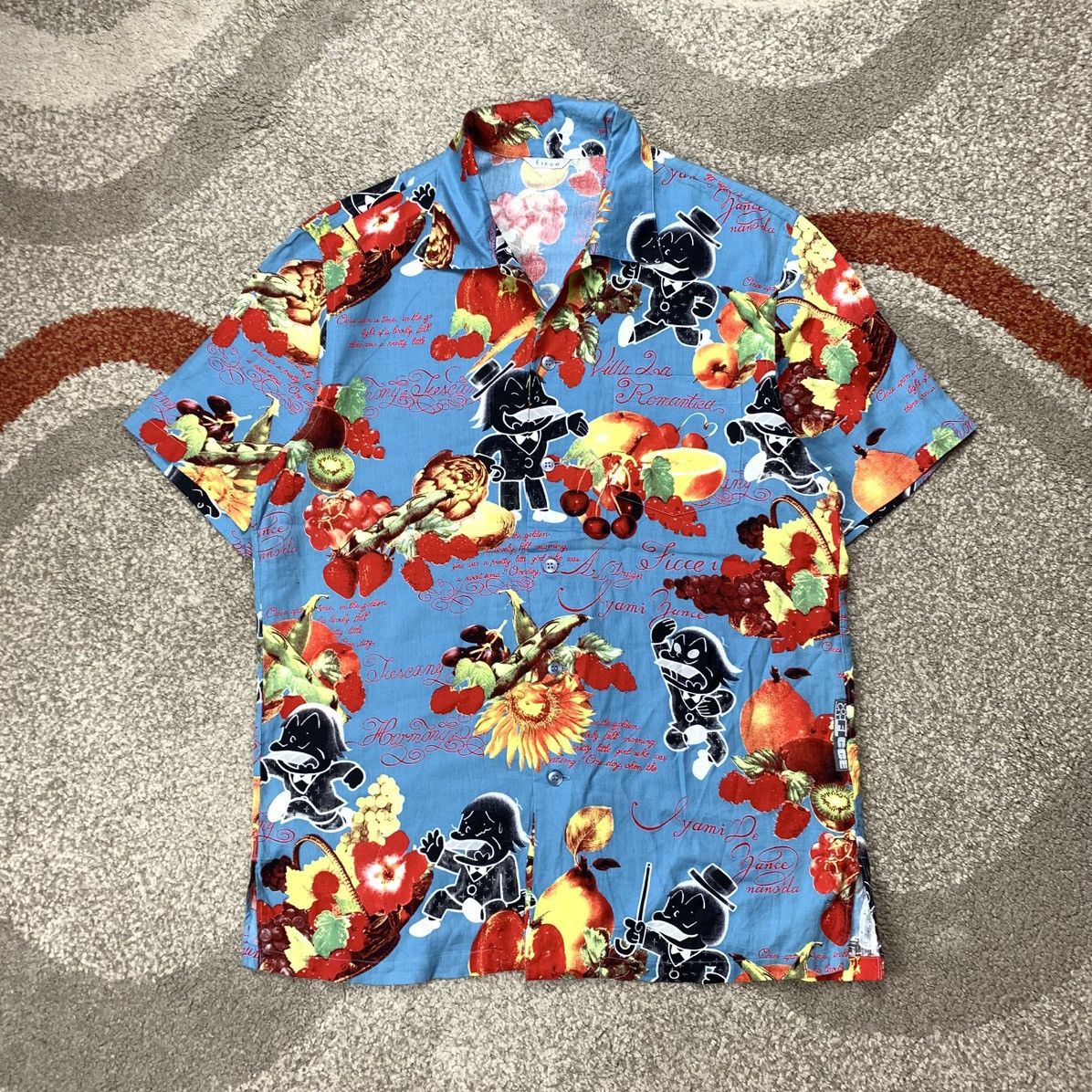 Vintage ficce uomo short shirt vintage japanese brand Size US L / EU 52-54 / 3 - 1 Thumbnail