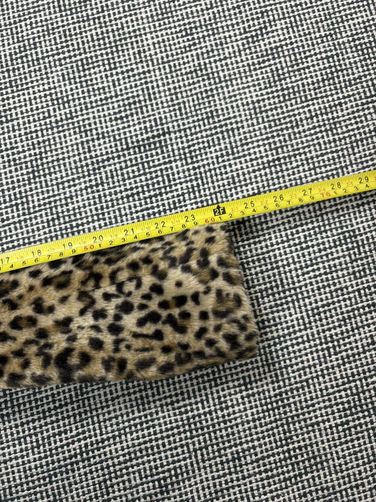 Japanese Brand Leopard print faux fur fuzzy parka jacket y2k avant garde Size M / US 6-8 / IT 42-44 - 9 Thumbnail
